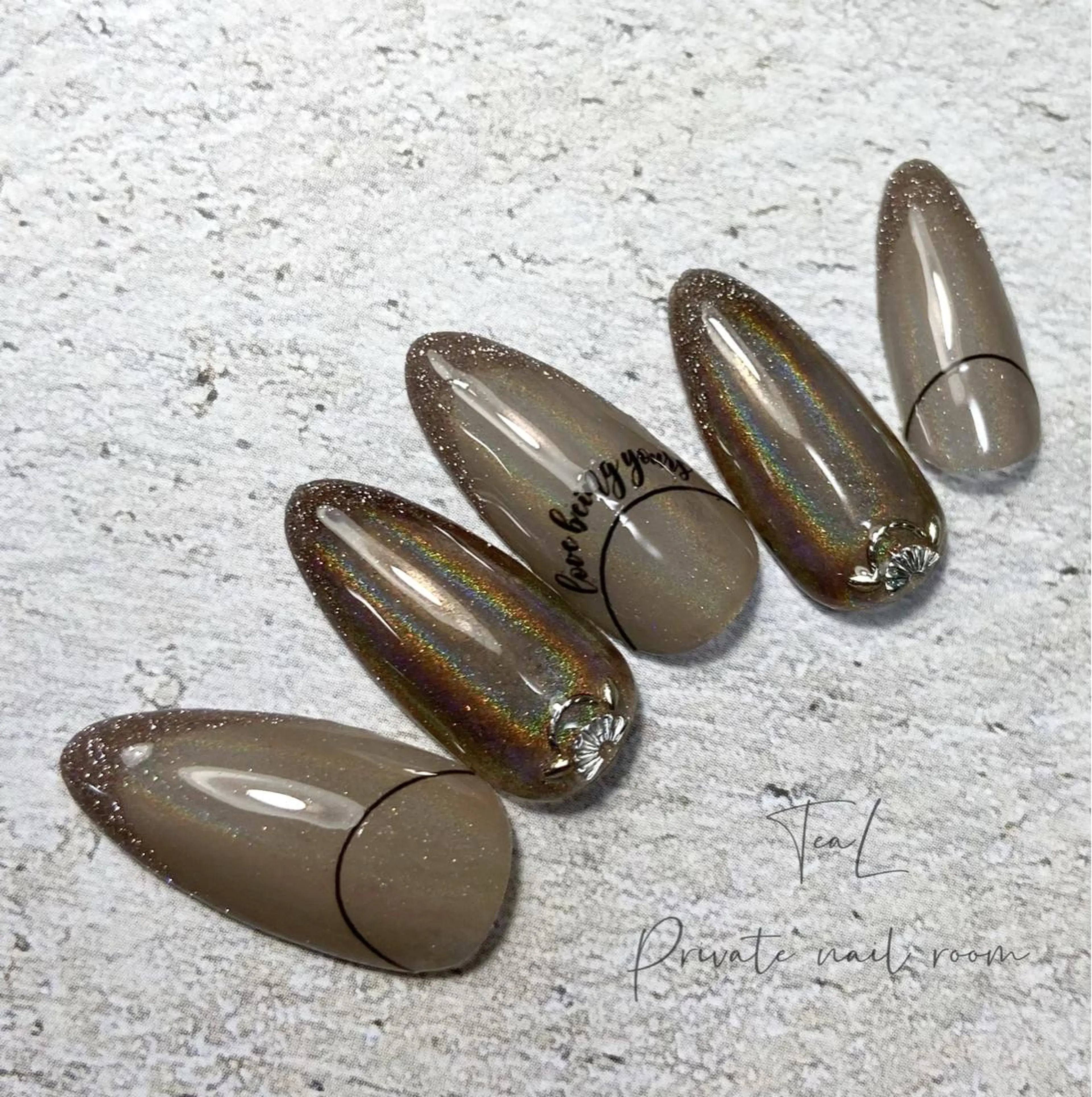 ネイル ハンドネイル TeaL nailのネイルデザイン