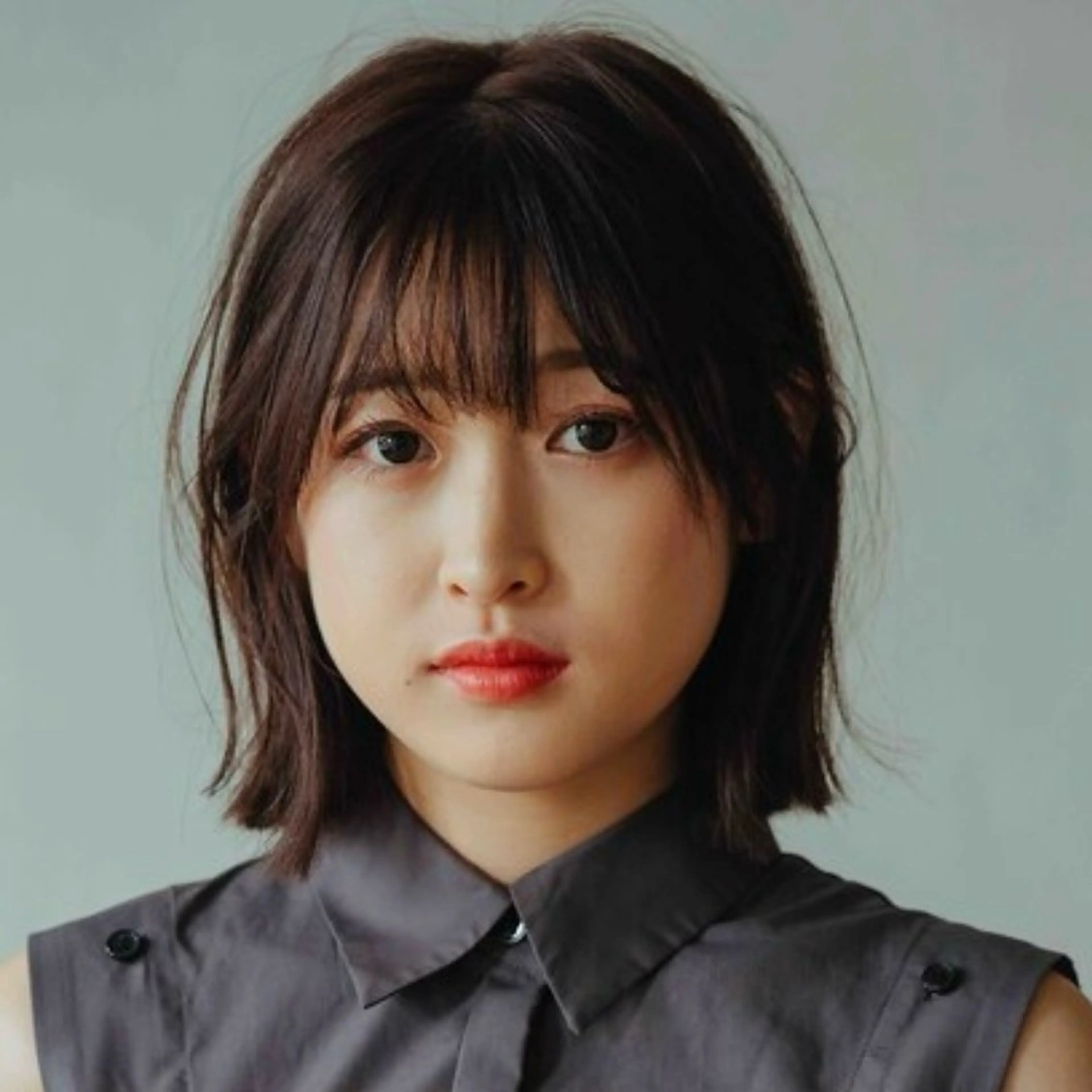 ミディアム ハイトーン/ボブ/ ハイライト🌱ᩚ涼介のヘアスタイル