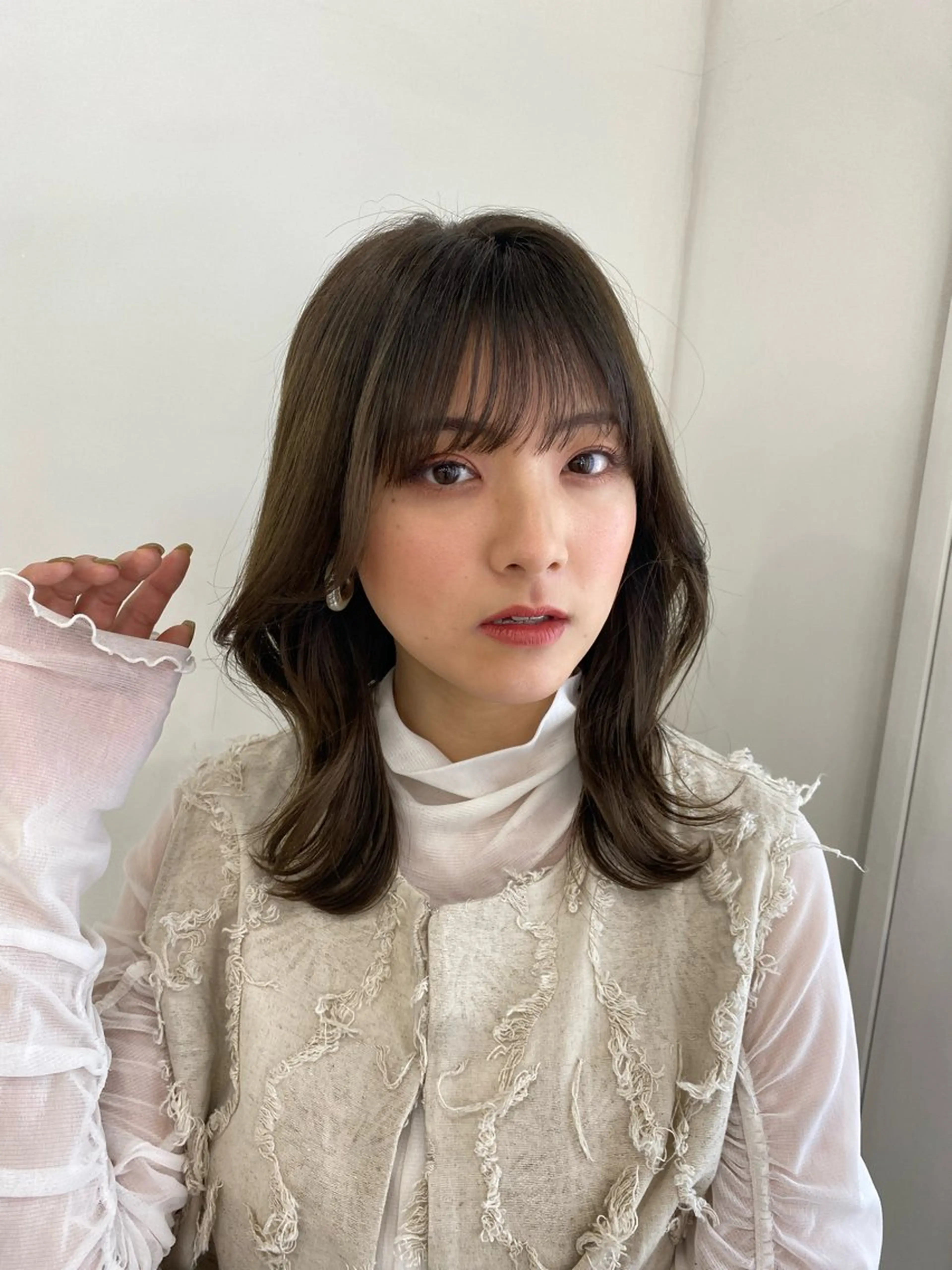 ミディアム カラー Ash中目黒店 榊間茜のヘアスタイル