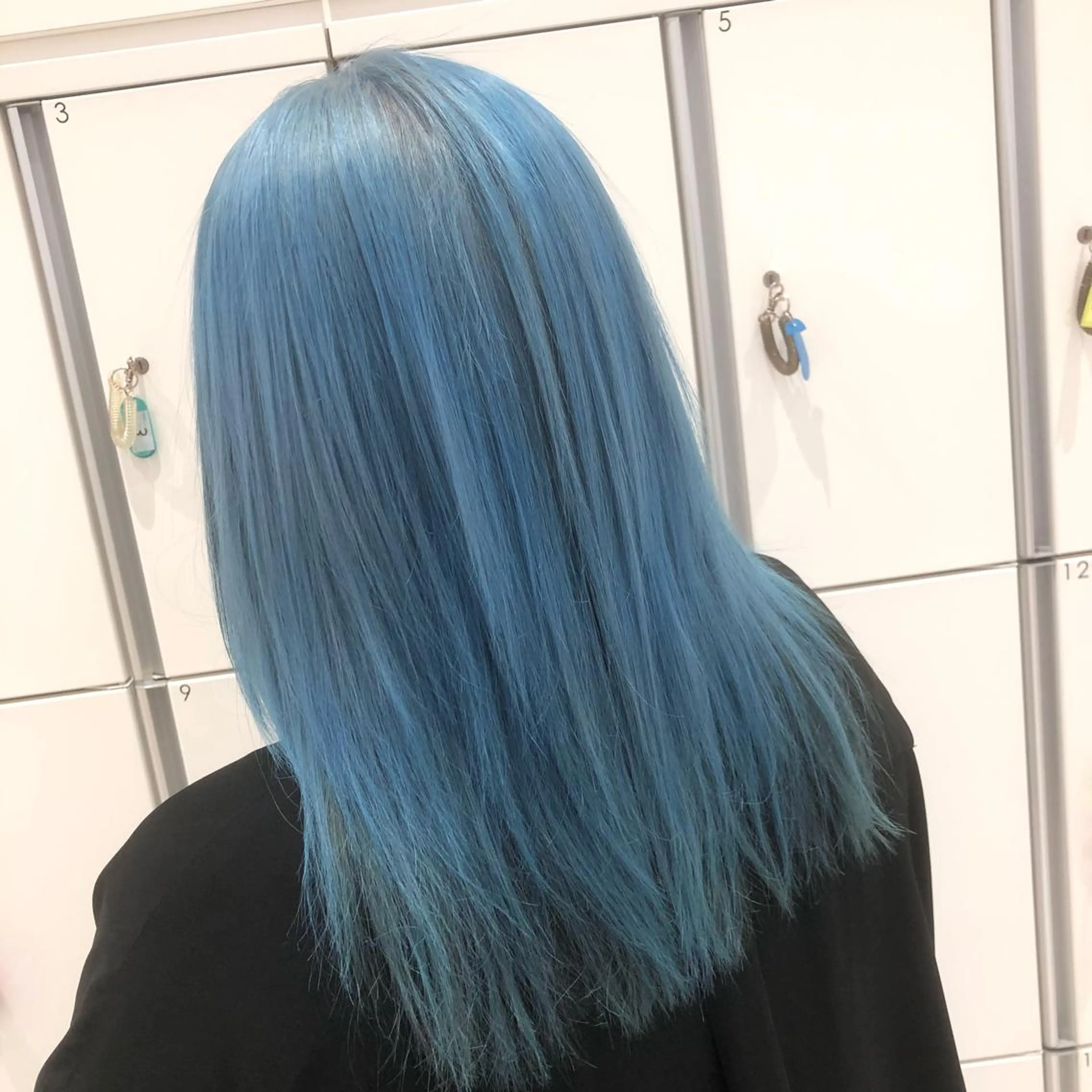 セミロング カラー ブリーチ無しカラー 👑店長　平松　由のヘアスタイル