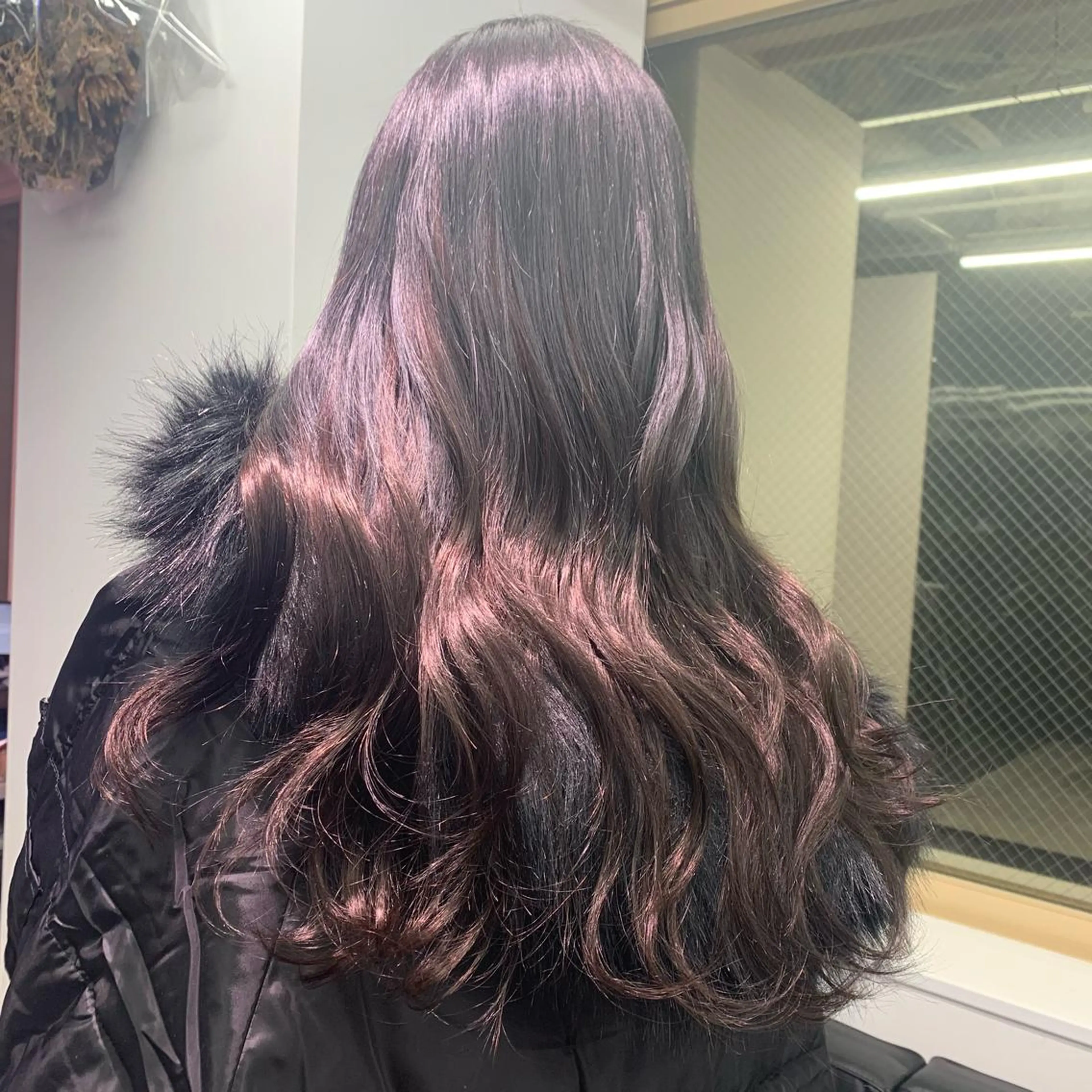 ロング ヘアアレンジ 韓国🤍ワンホンヘア みかん🇨🇳のヘアスタイル