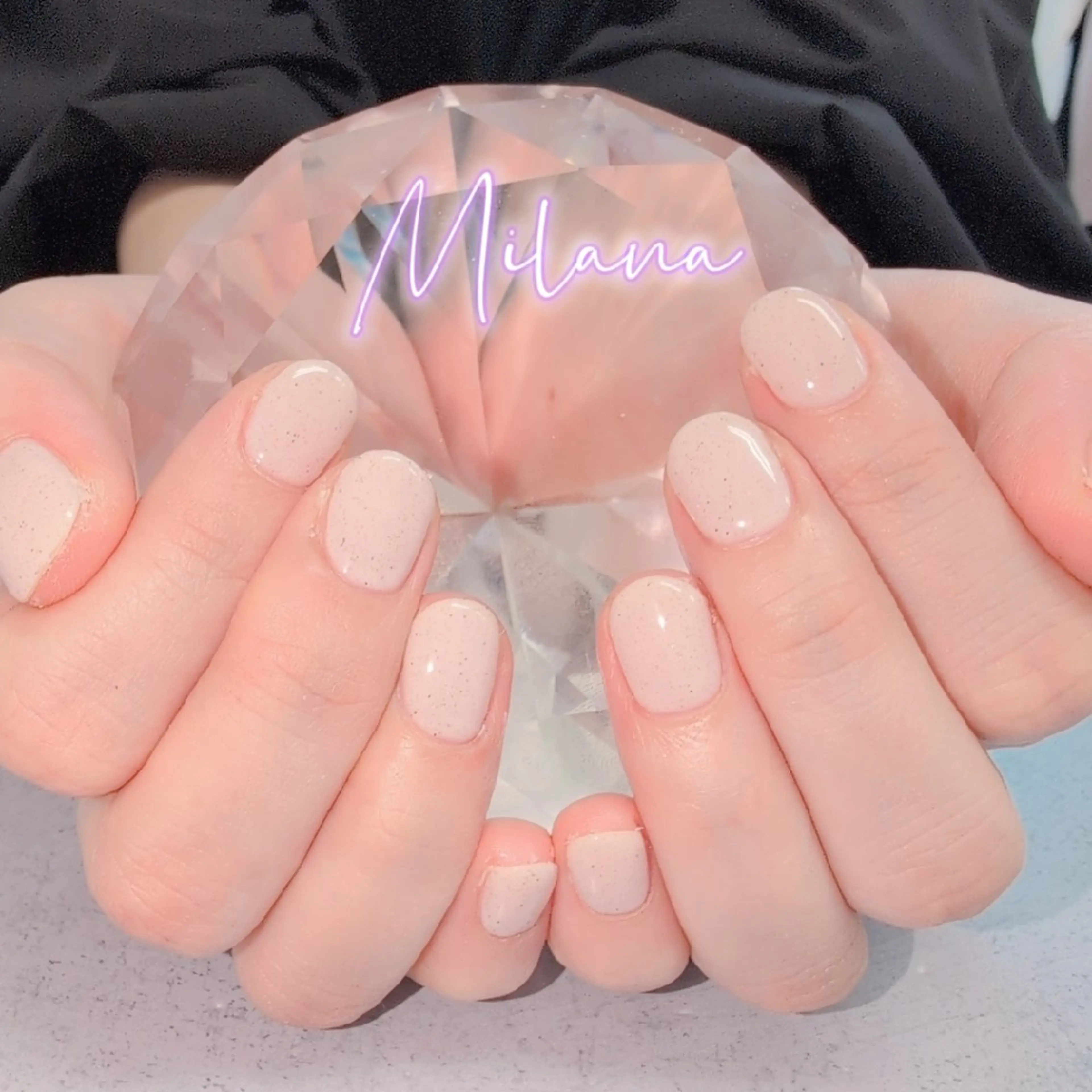 ネイル ワンカラーネイル ハンドネイル Milana 川瀬のネイルデザイン