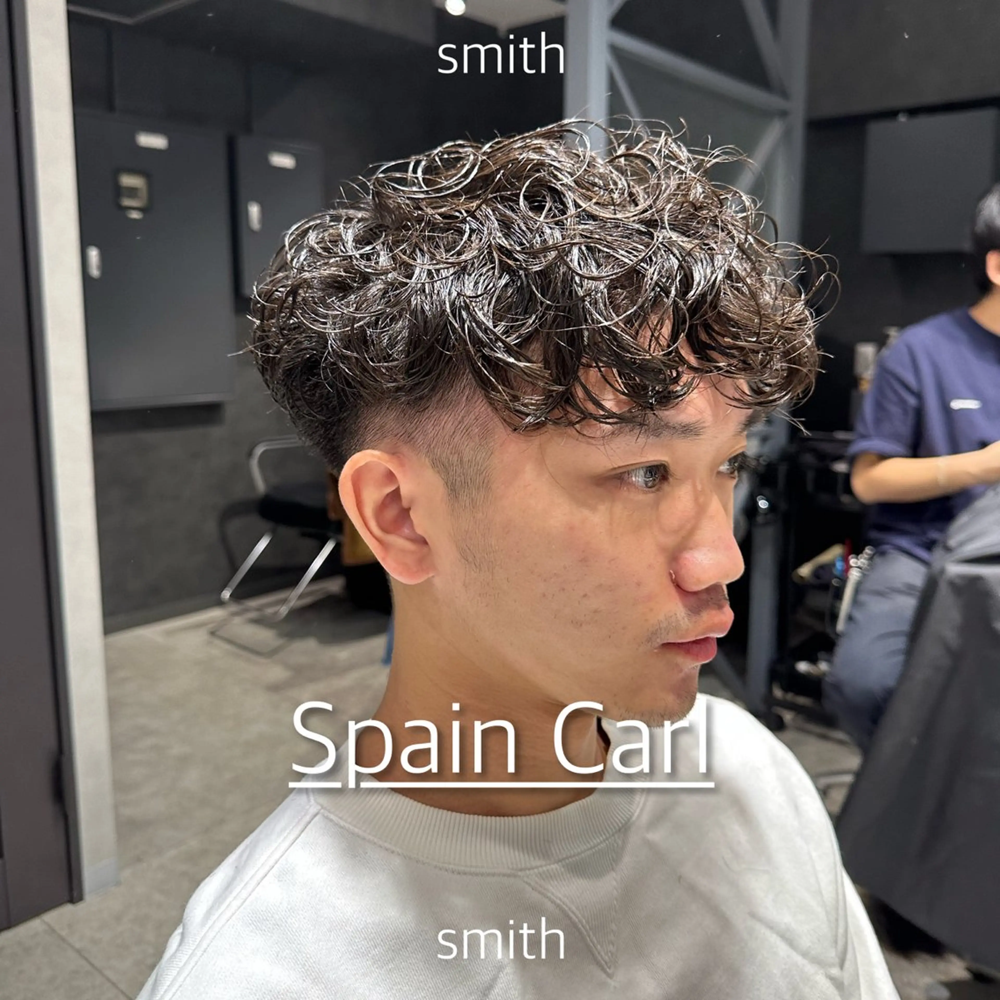 パーマ メンズ メンズパーマ スペインカール カット パーマ トリートメント メンズパーマ特化 Gakutoのヘアスタイル