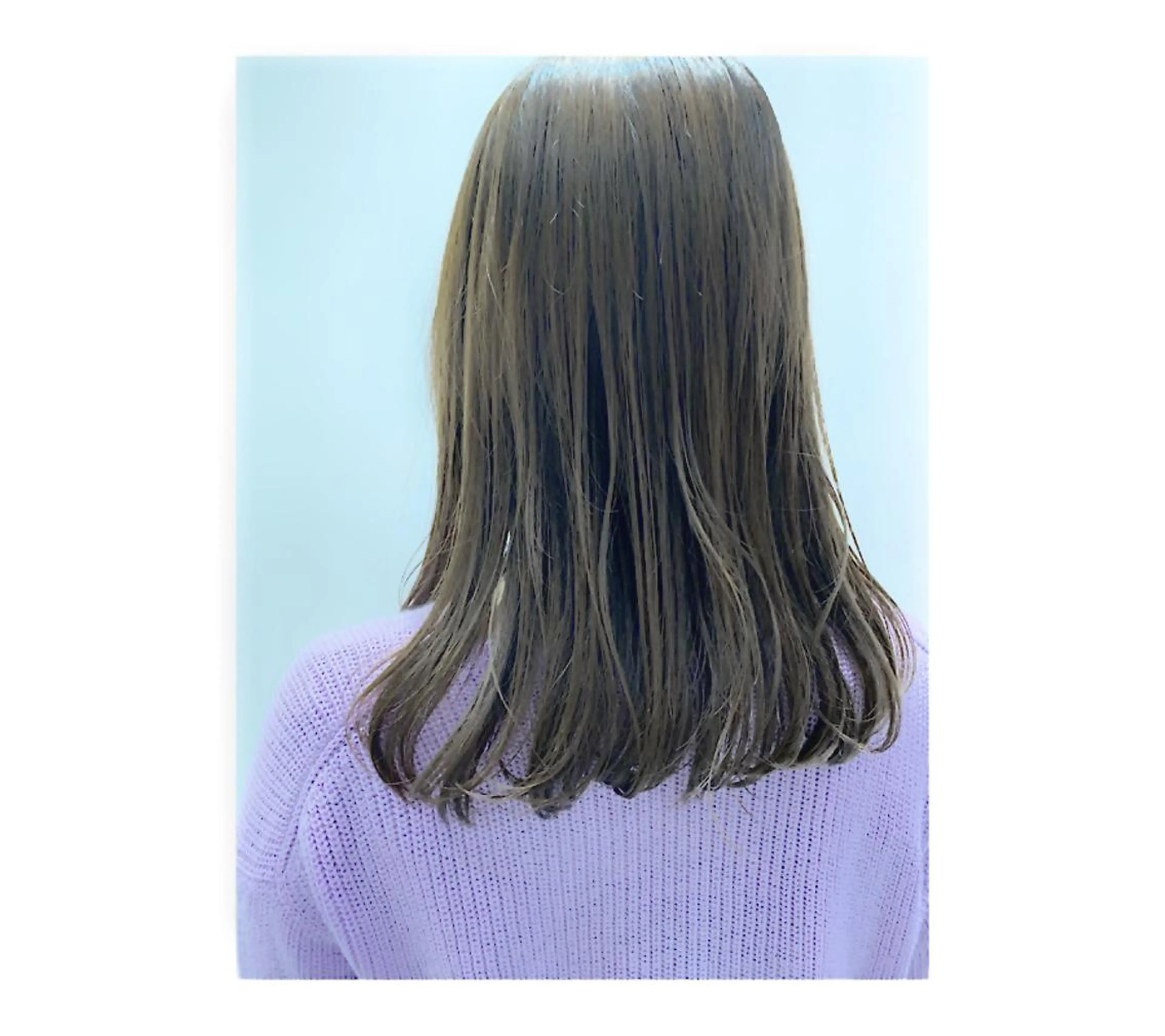 セミロング カット 【髪質改善特化】 新宿/縮毛矯正/セラのヘアスタイル