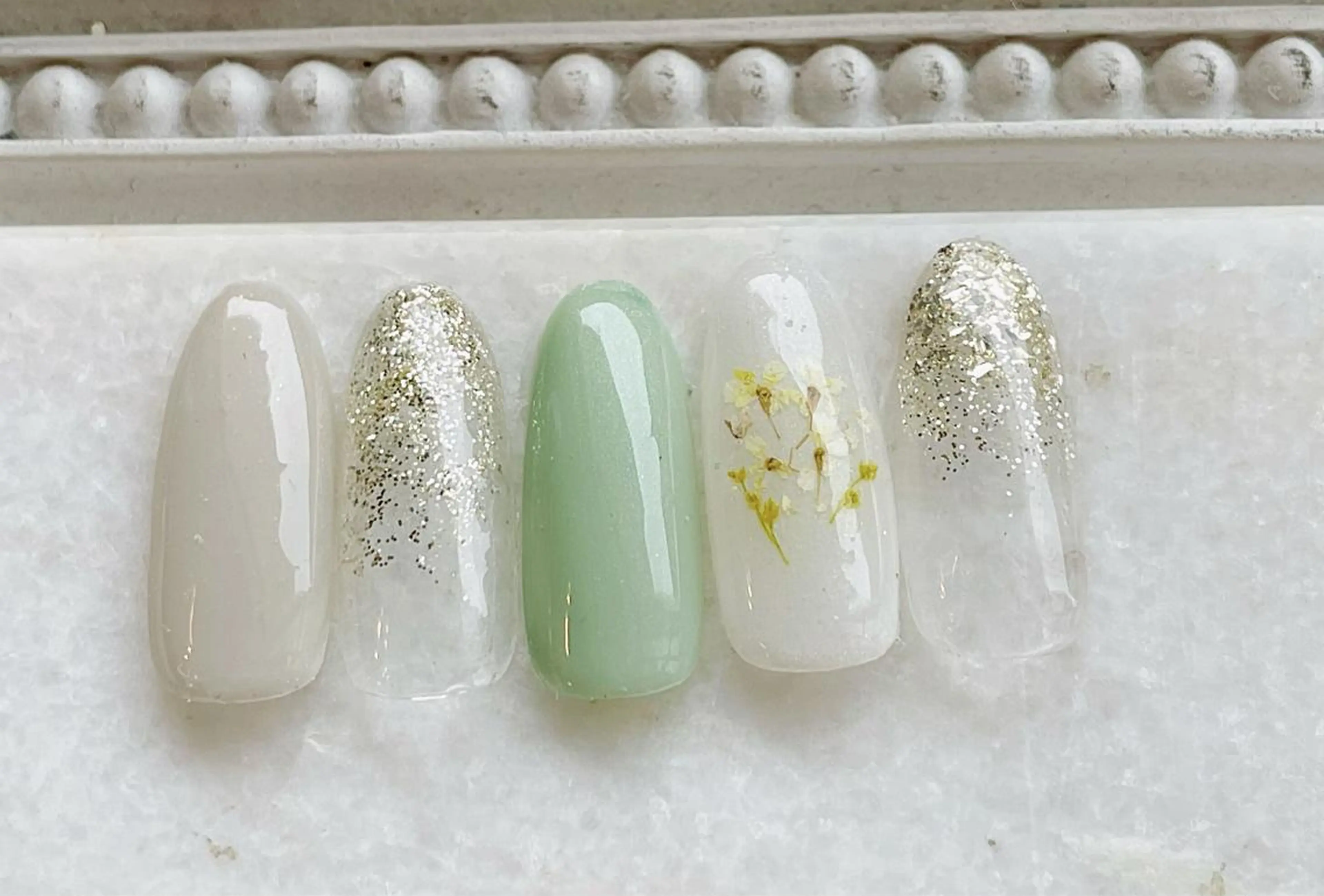 ネイル ジェルネイル パラジェル シンプルネイル ハンドネイル Satomi  のネイルデザイン