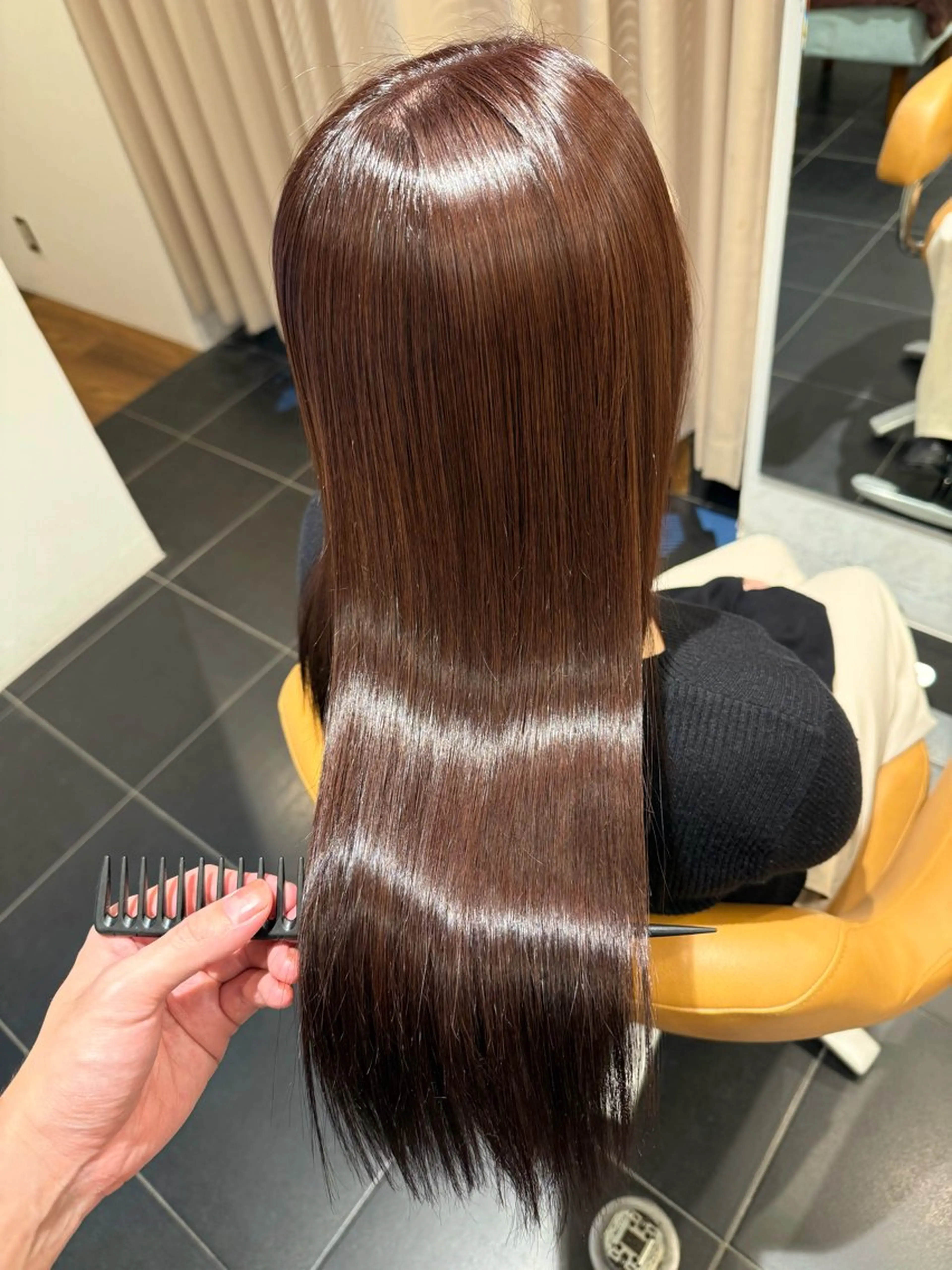 ロング 髪質改善 トリートメント トリートメント peakshair所属・艶々になる髪質改善 𝒀𝑼𝑻𝑶のヘアスタイル