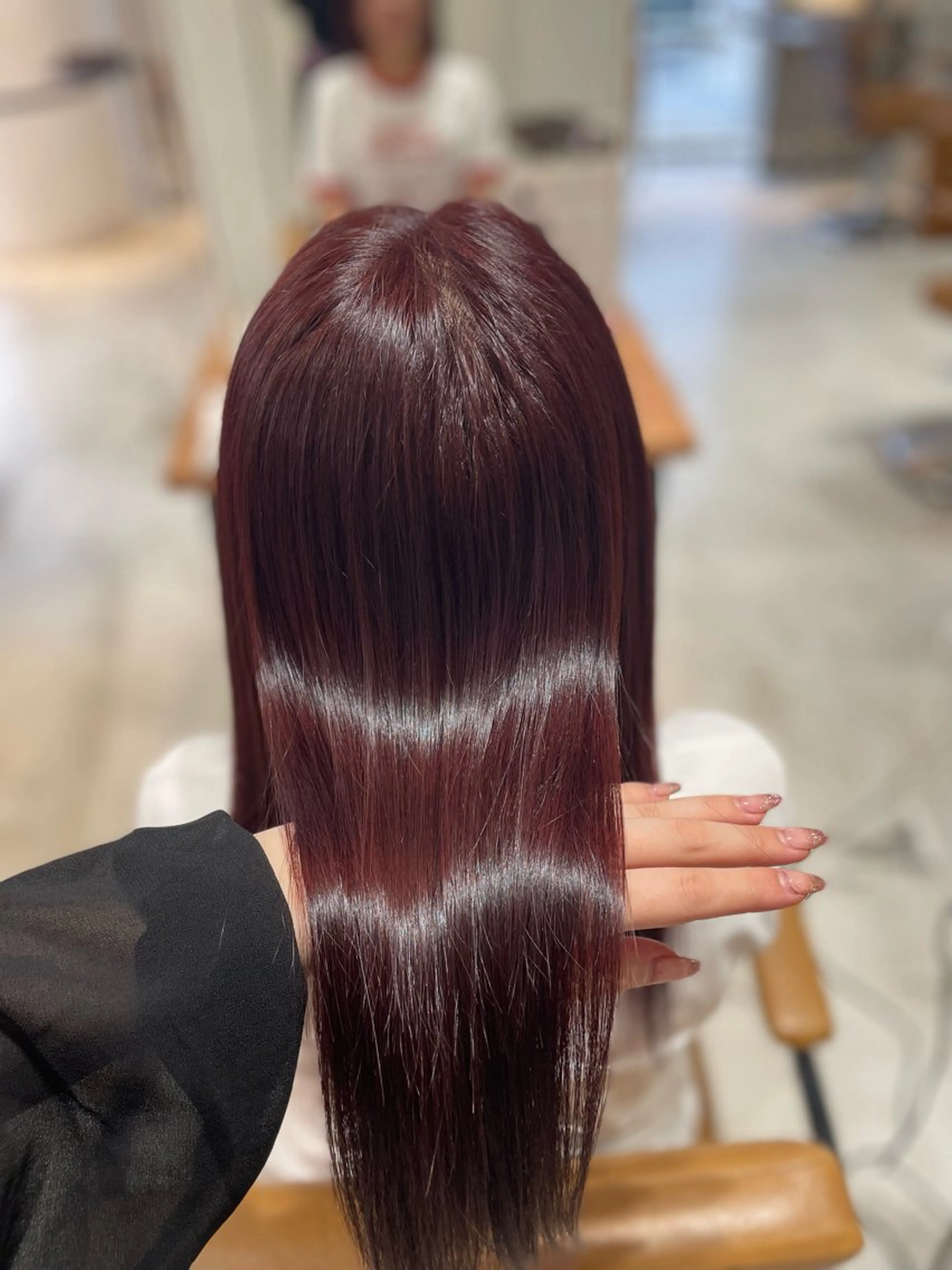 ♥️ワインレッドカラー♥️の写真