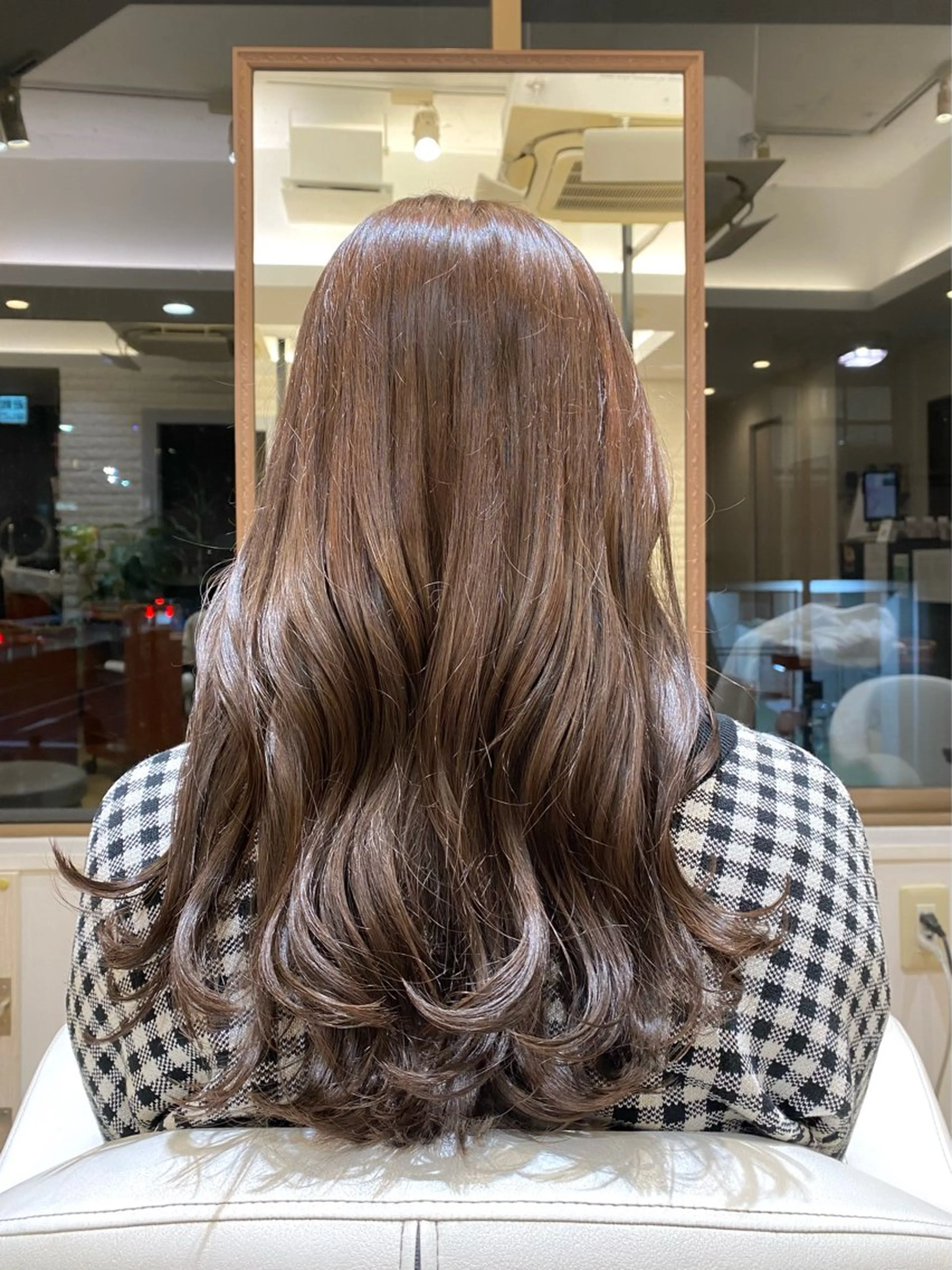 ロング カラー 顔周りカット 韓国風ヘア 韓国ヘア透明感カラー 大貫怜司のヘアスタイル