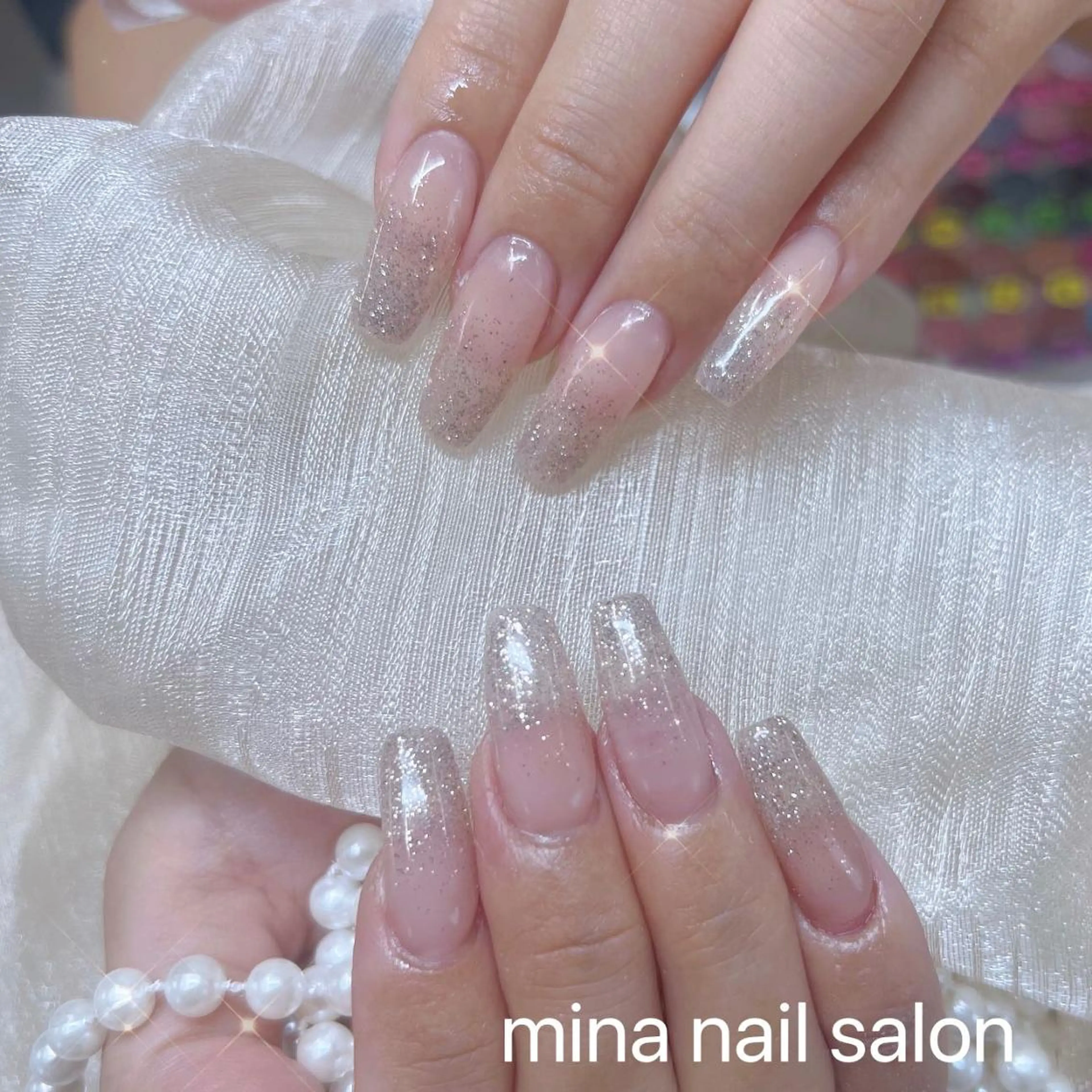 ネイル ハンドネイル Mina🧸 韓国風ネイル🎀のネイルデザイン