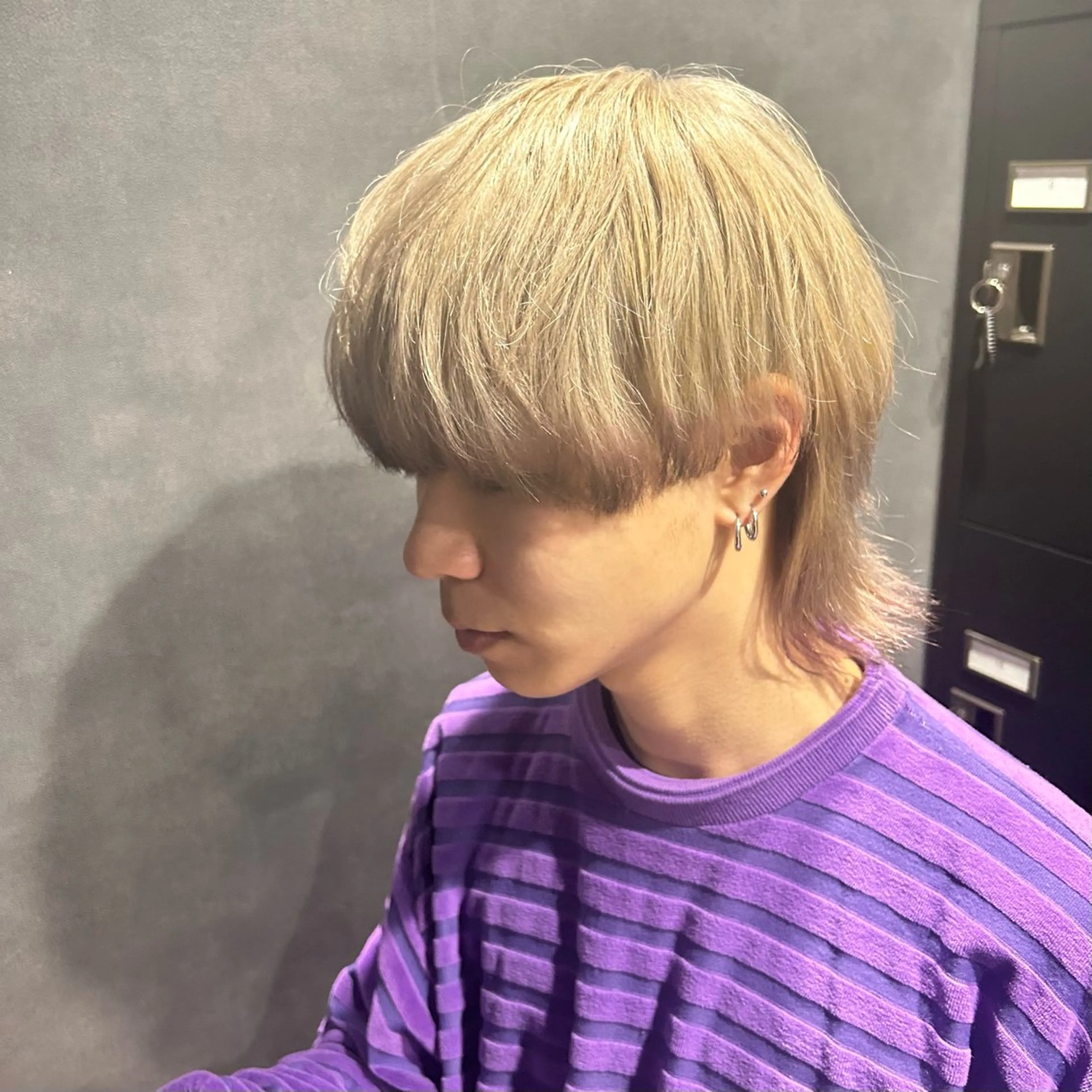 メンズ メンズウルフカット ウルフカット 🔥パーマ特化🔥 優馬のヘアスタイル