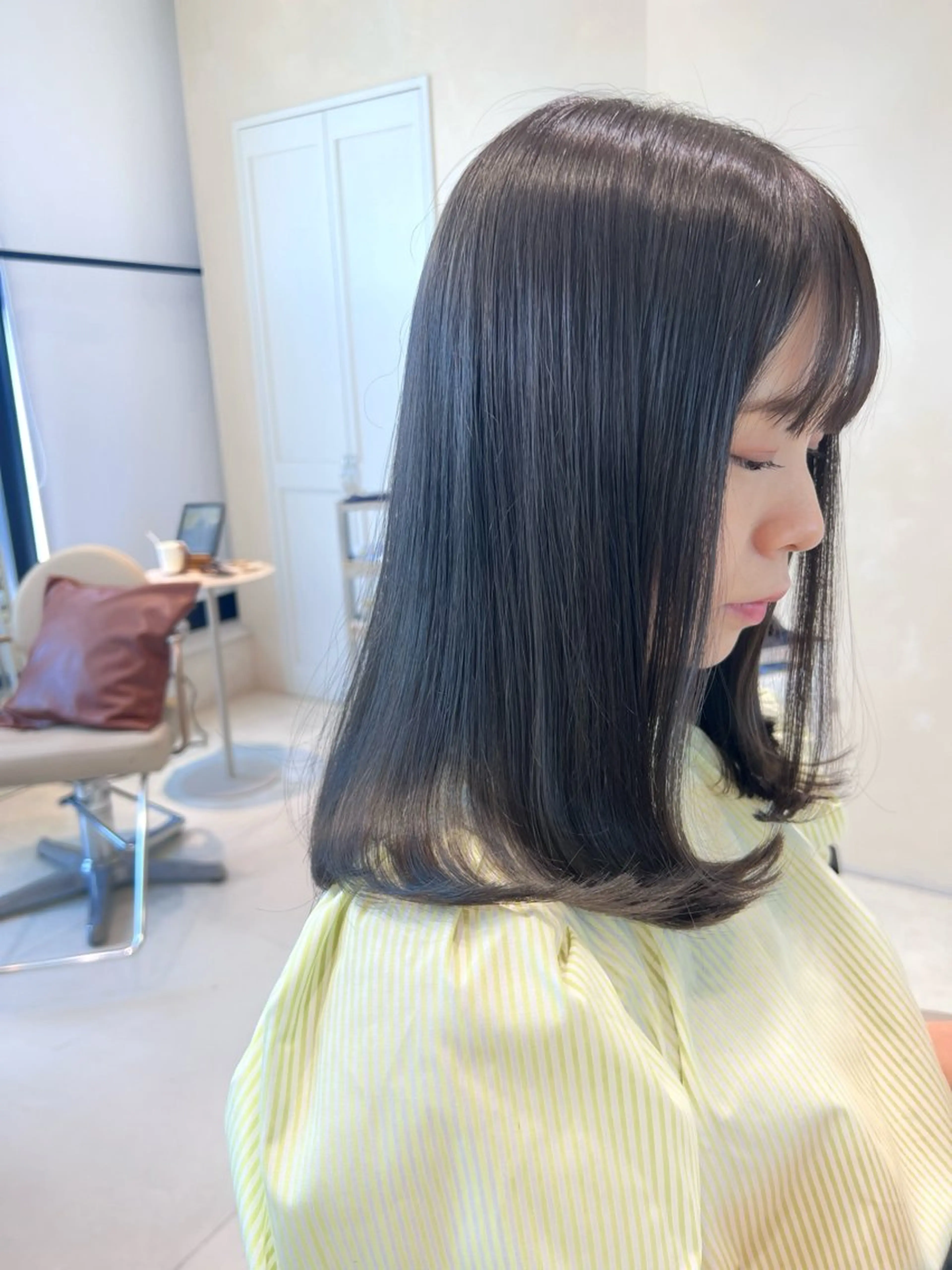 ミディアム カラー 🎀やわらかカラー/ 艶カラー/よこやまのヘアスタイル