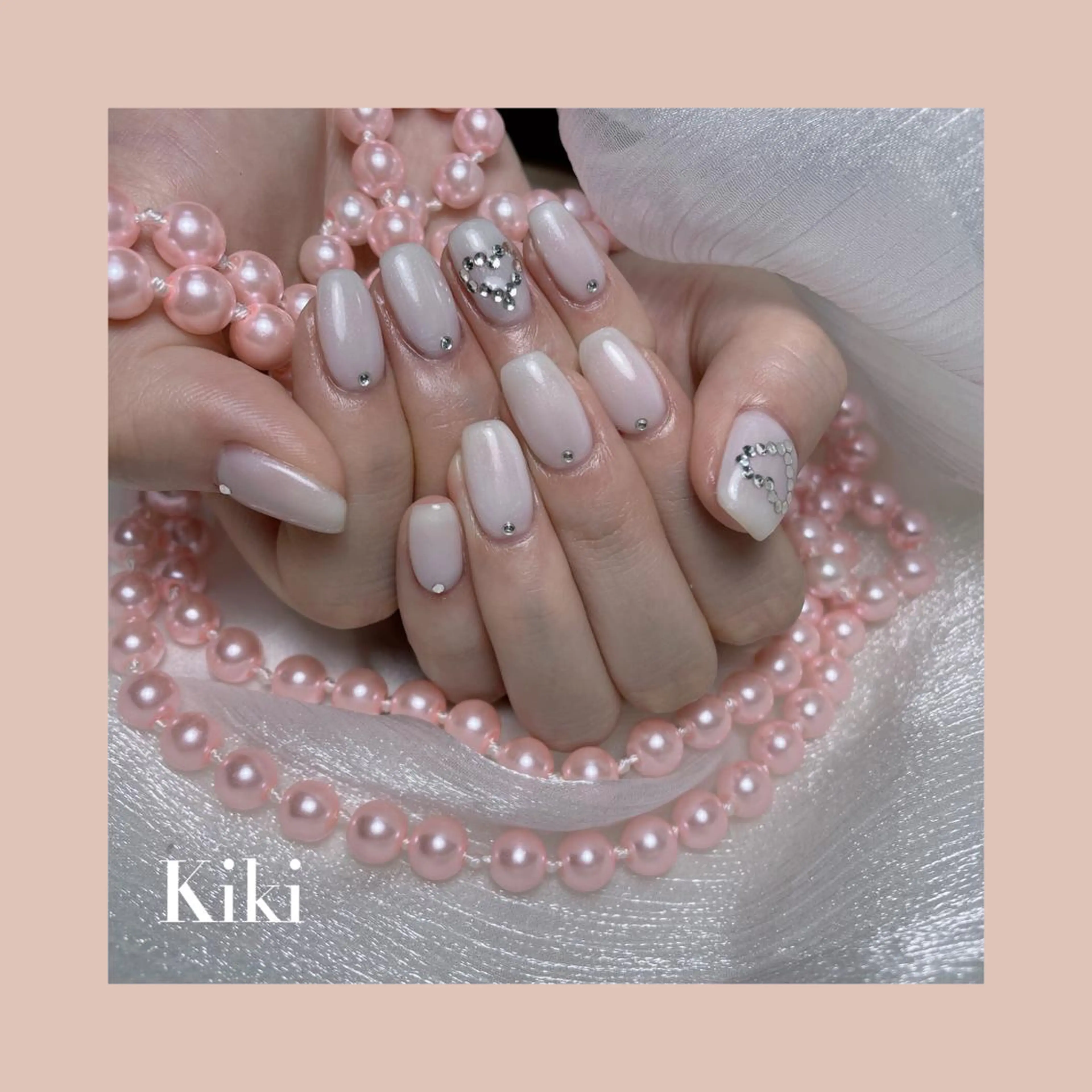 【Hand】オフなし‼️💕持ち込みデザイン💞アート４本まで4000の写真