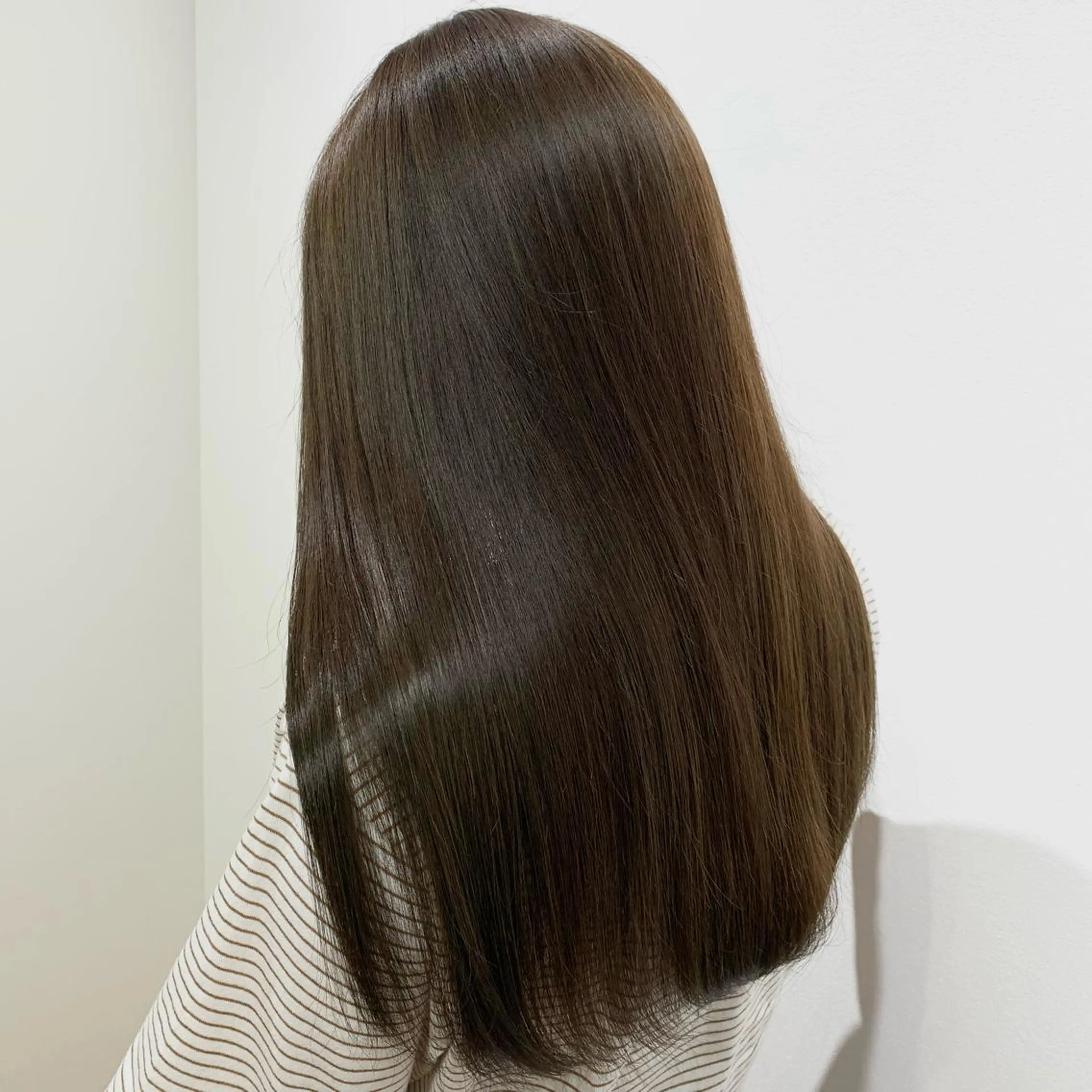 ロング カラー ヘアアレンジ キヨミ 韓国レイヤーカットのヘアスタイル