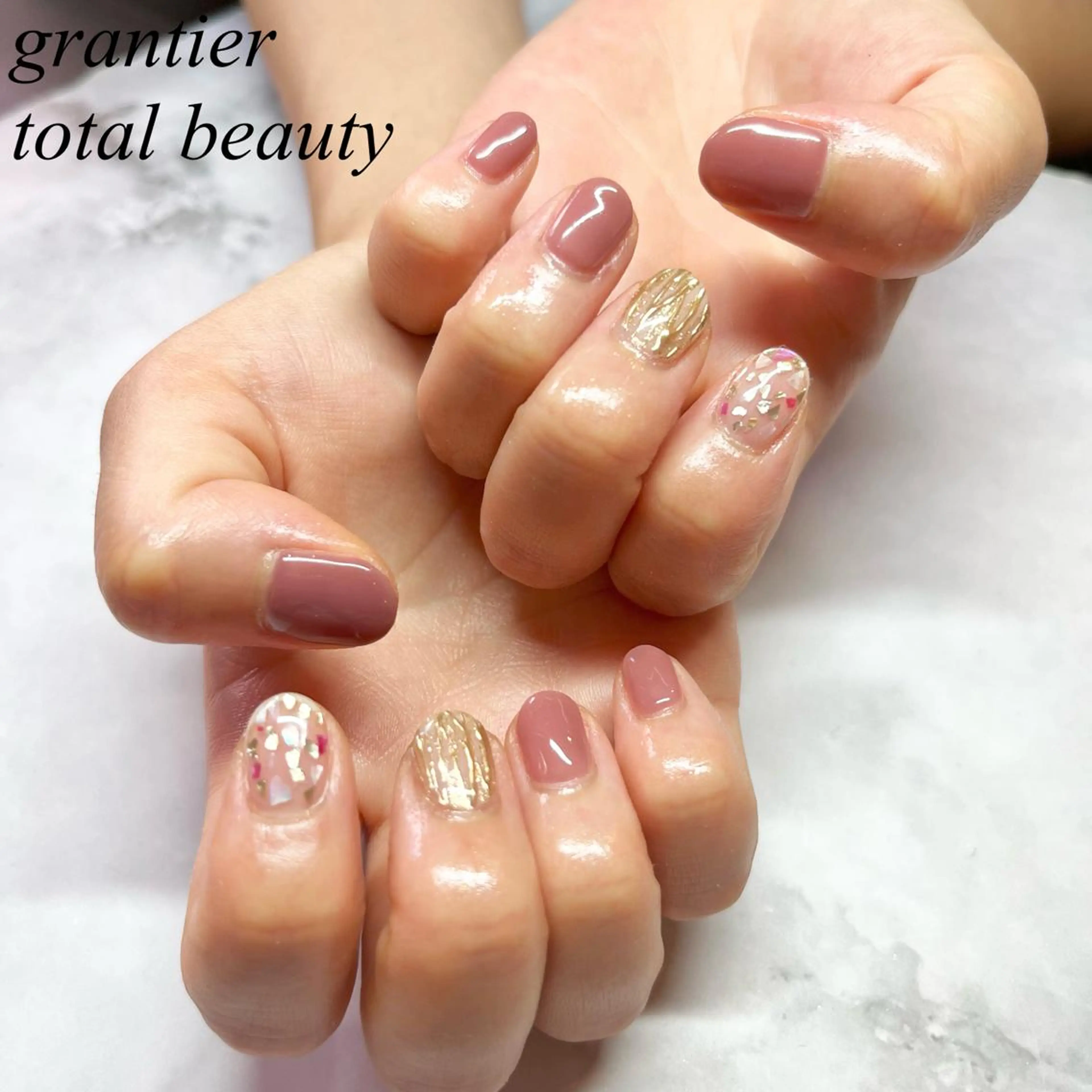 ネイル 夏ネイル ハンドネイル grantier beautyのネイルデザイン