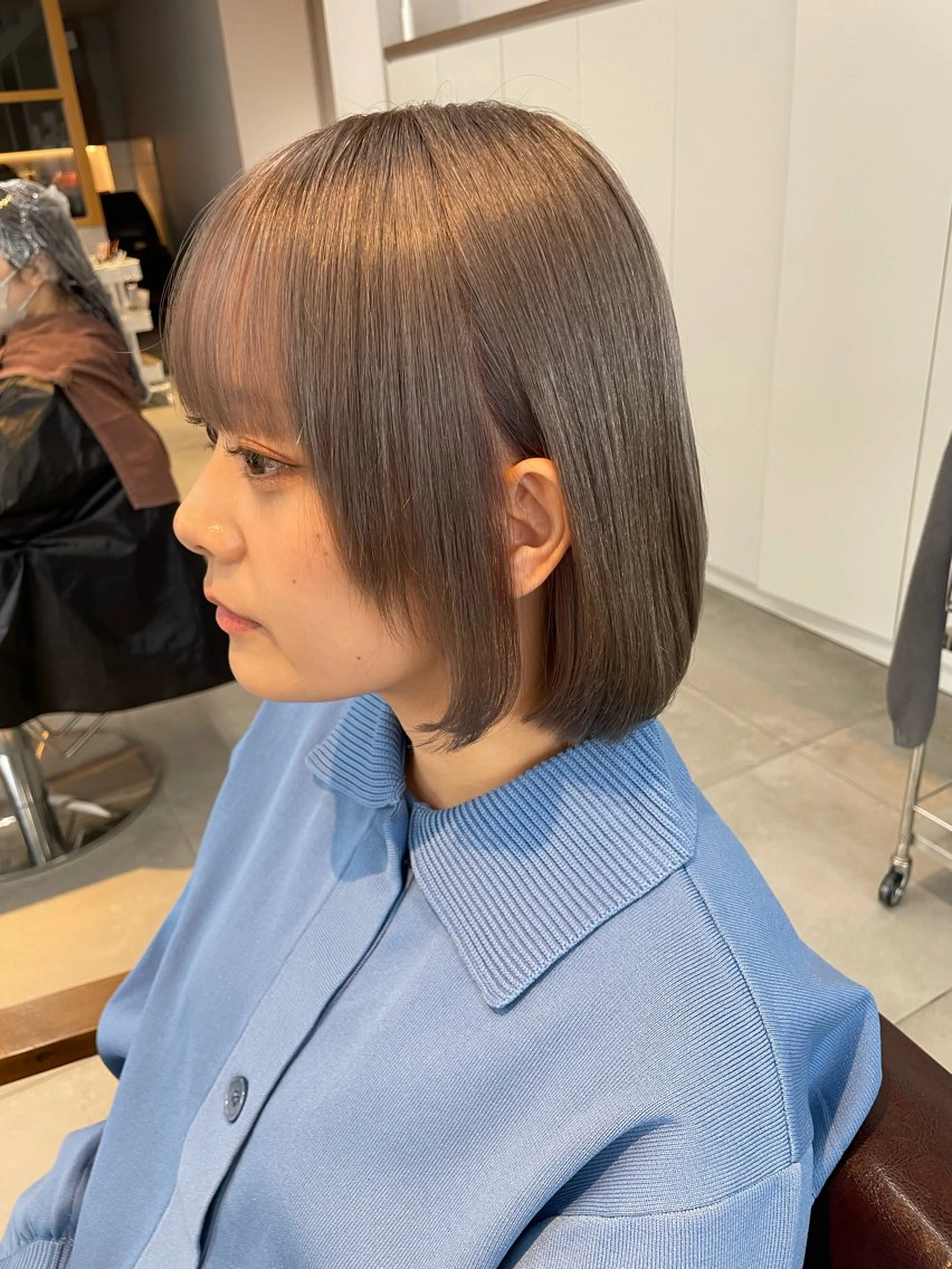 ショート カラー 辻堂メンズ特化 メンズパーマ鈴木優哉のヘアスタイル