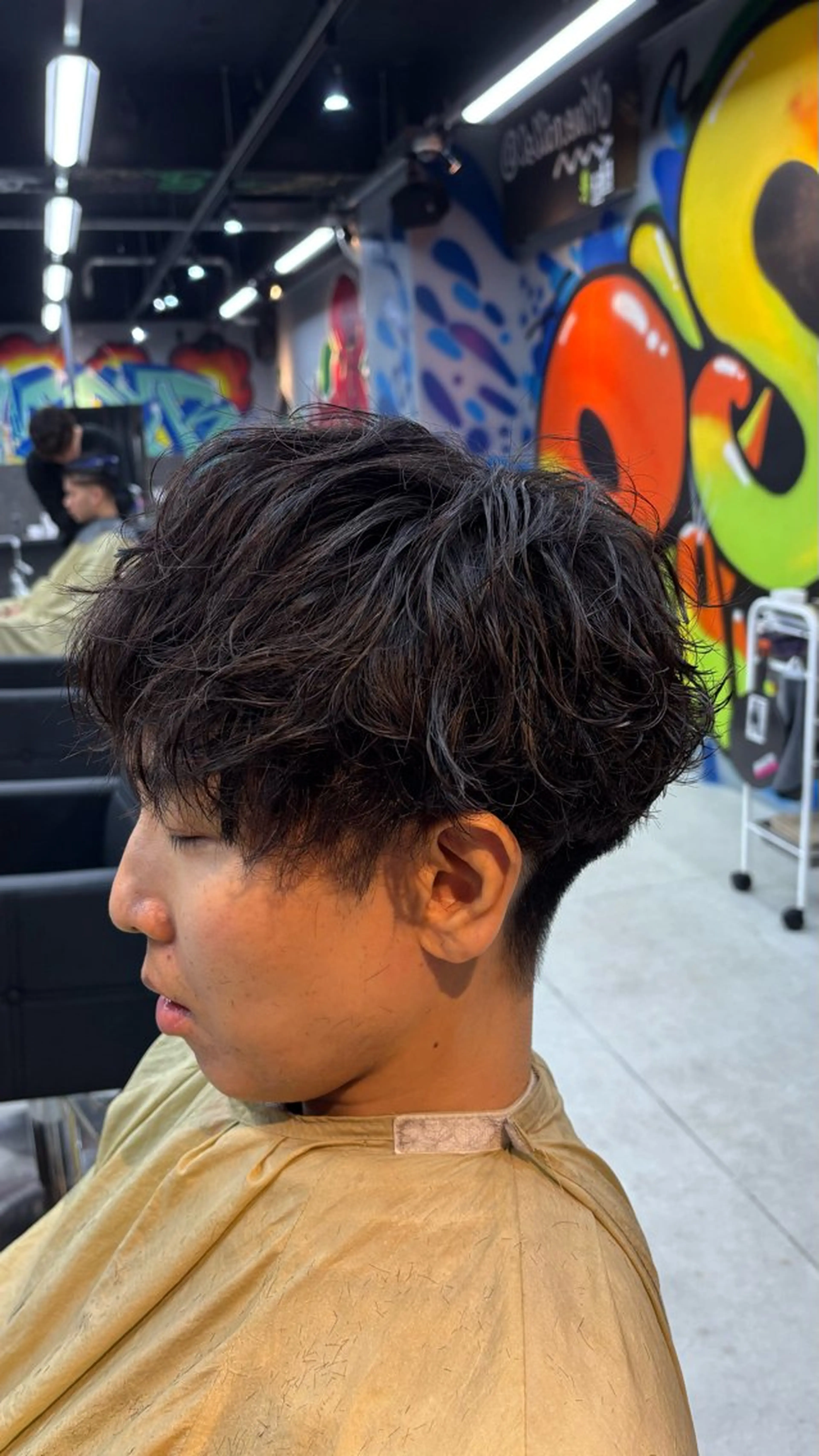 【今季最多オーダー】メンズカット+シャドウパーマの写真