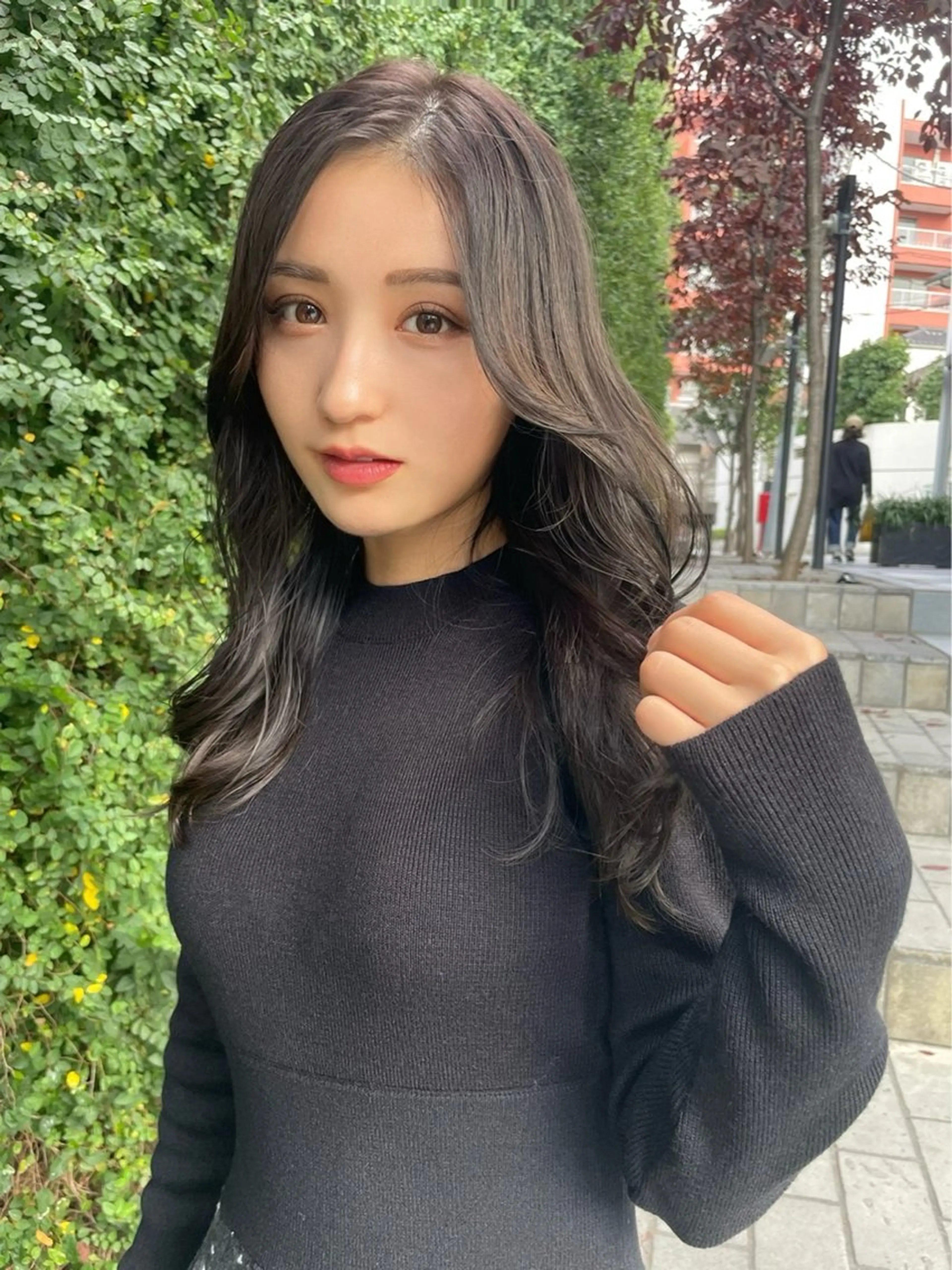 [超🉐] 艶カラー +1stepトリートメントの写真