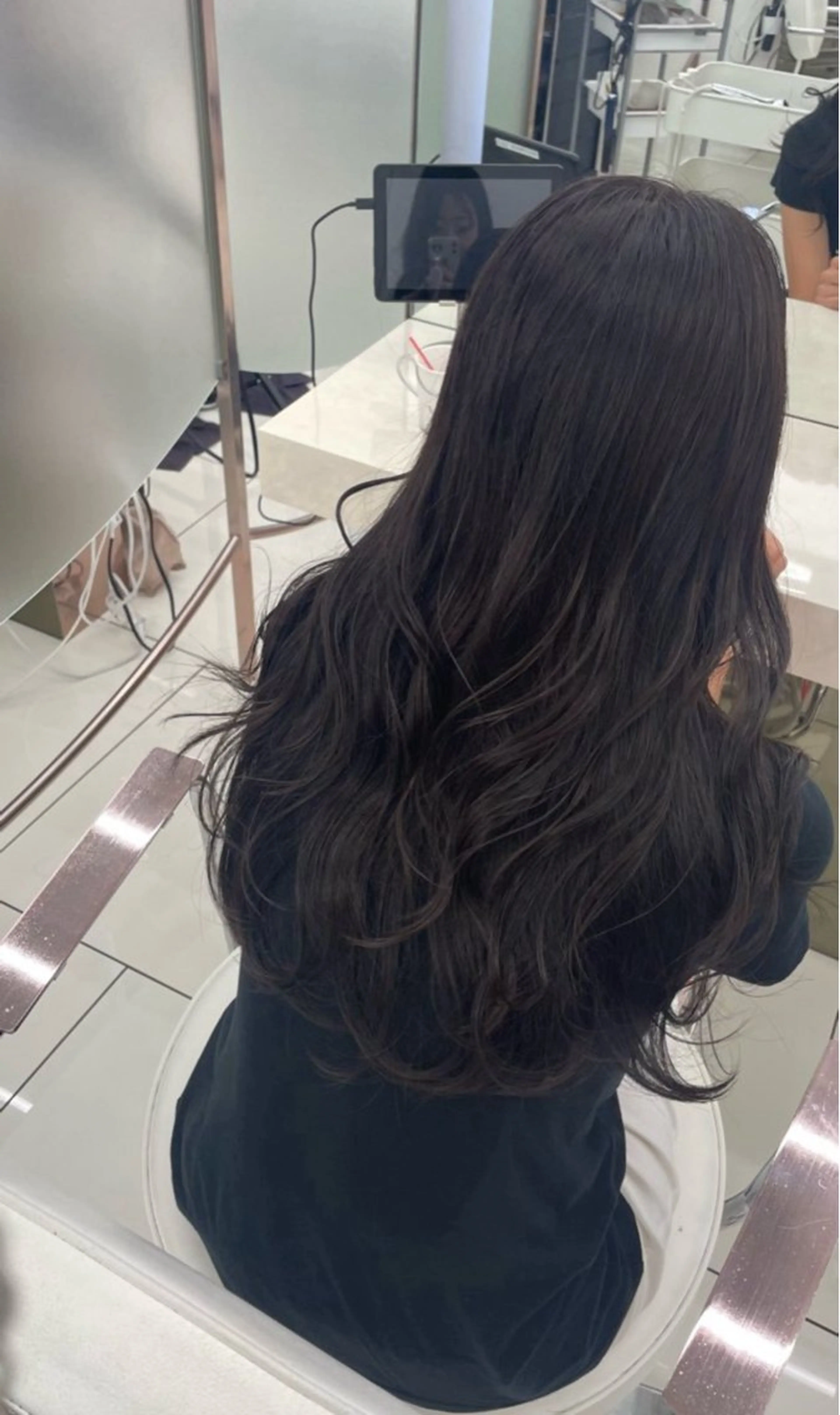 ロング カラー COA GINZA 小野澤駿のヘアスタイル