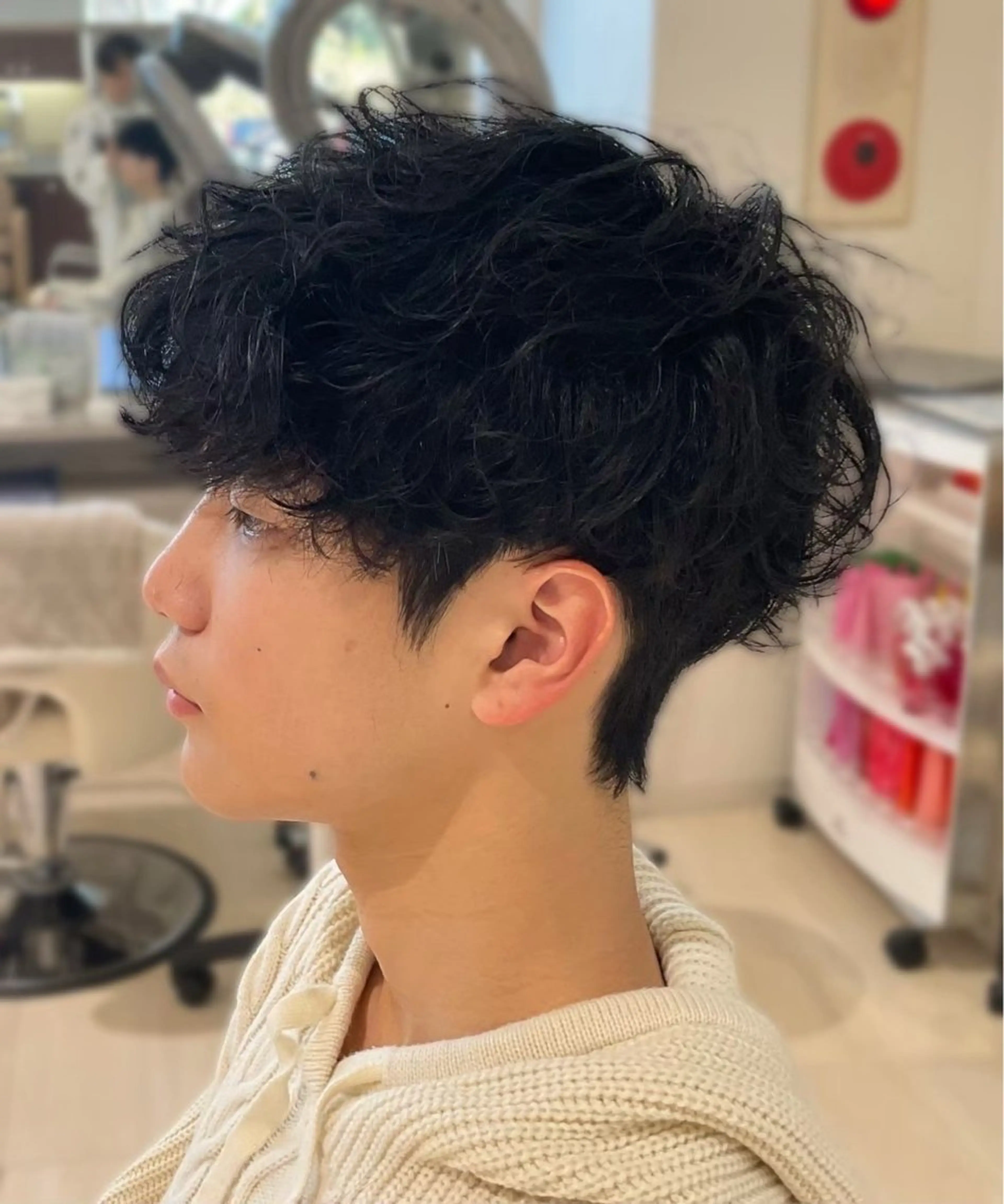 【ミニモ学割】カット+スパイラルパーマorツイストスパイラルの写真