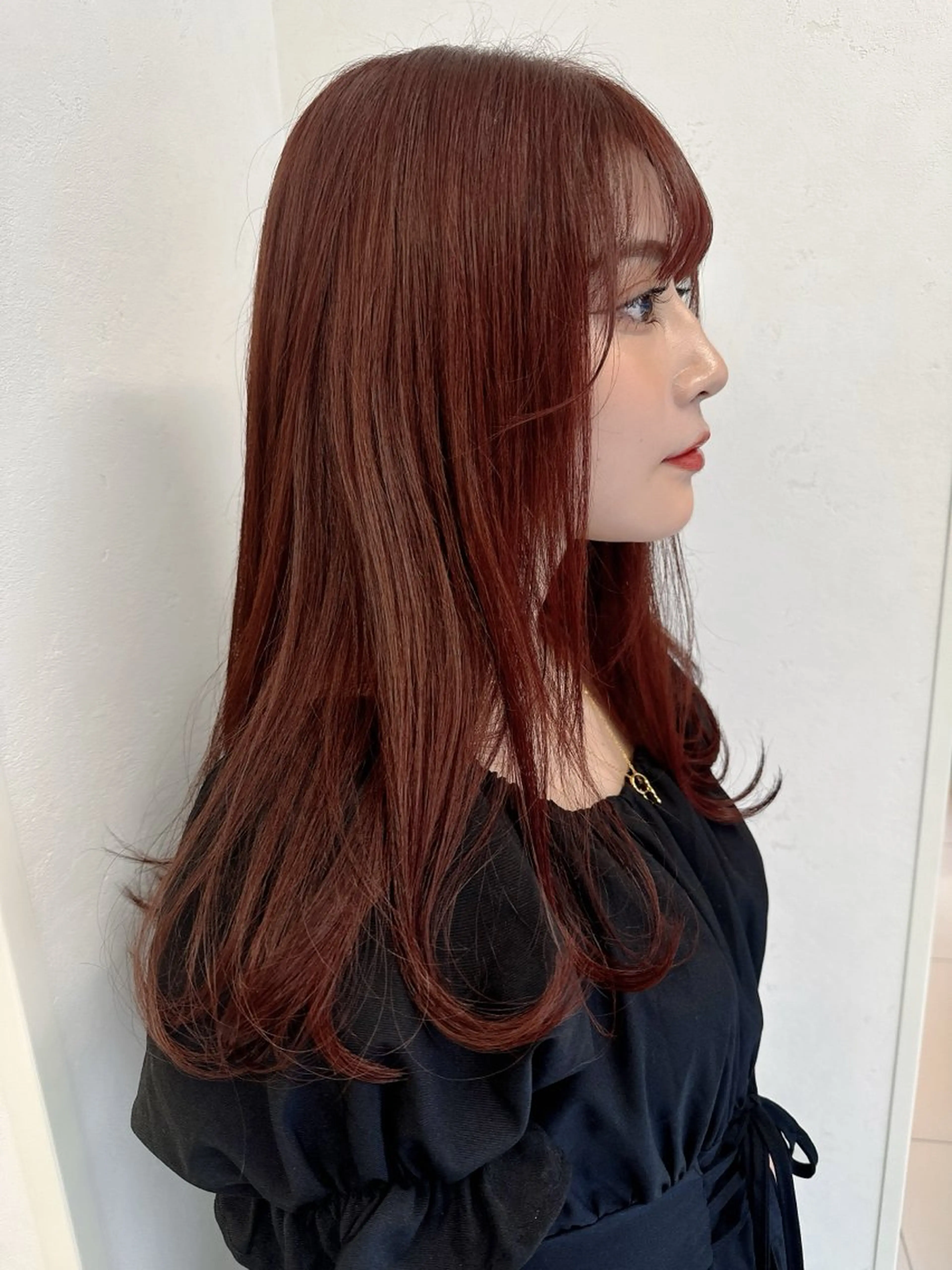 ロング カラー 汐見 悠佑のヘアスタイル