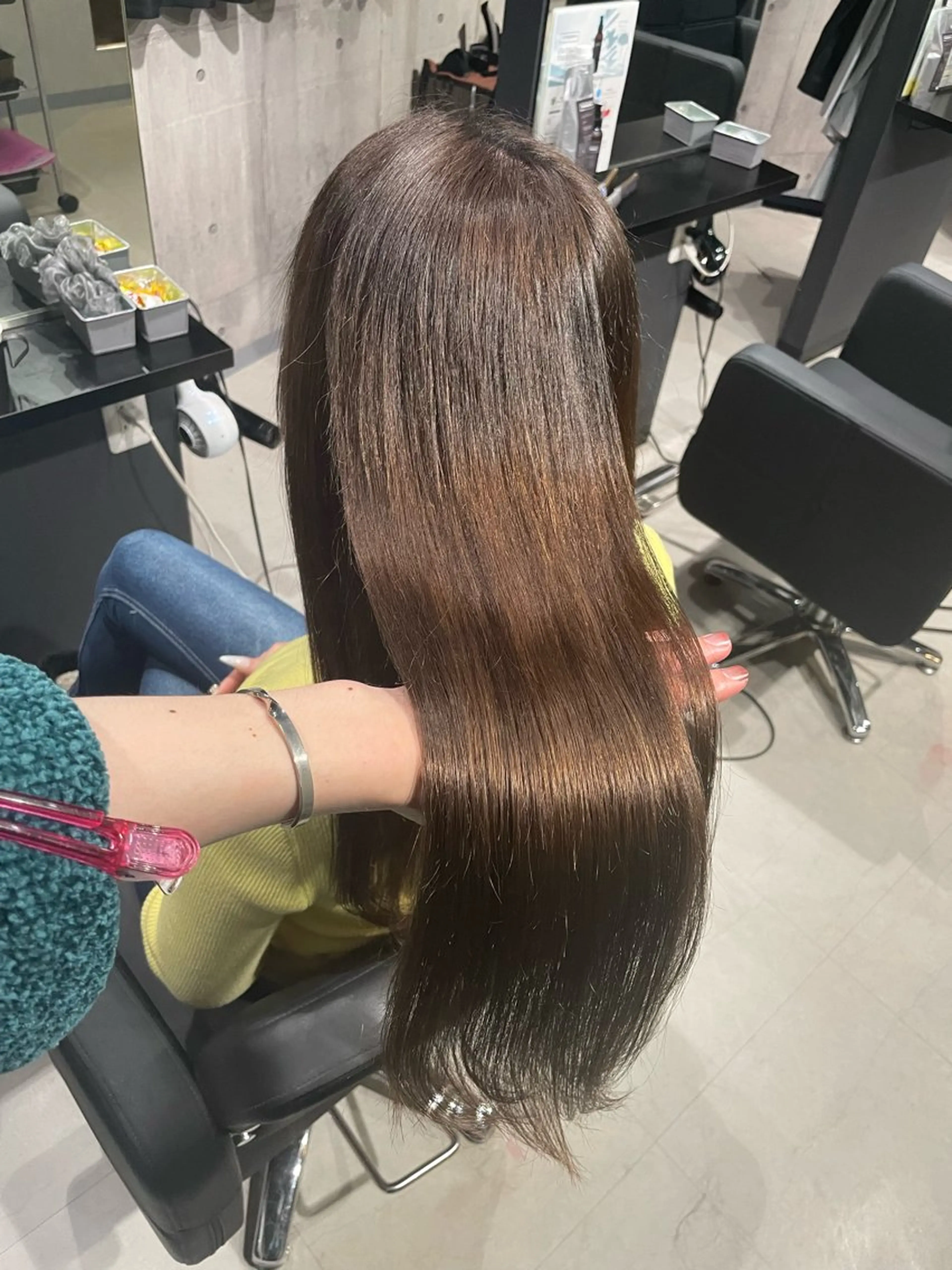 ロング カラー ブラウンカラー 髪質改善/艶カラー Hiroakiのヘアスタイル