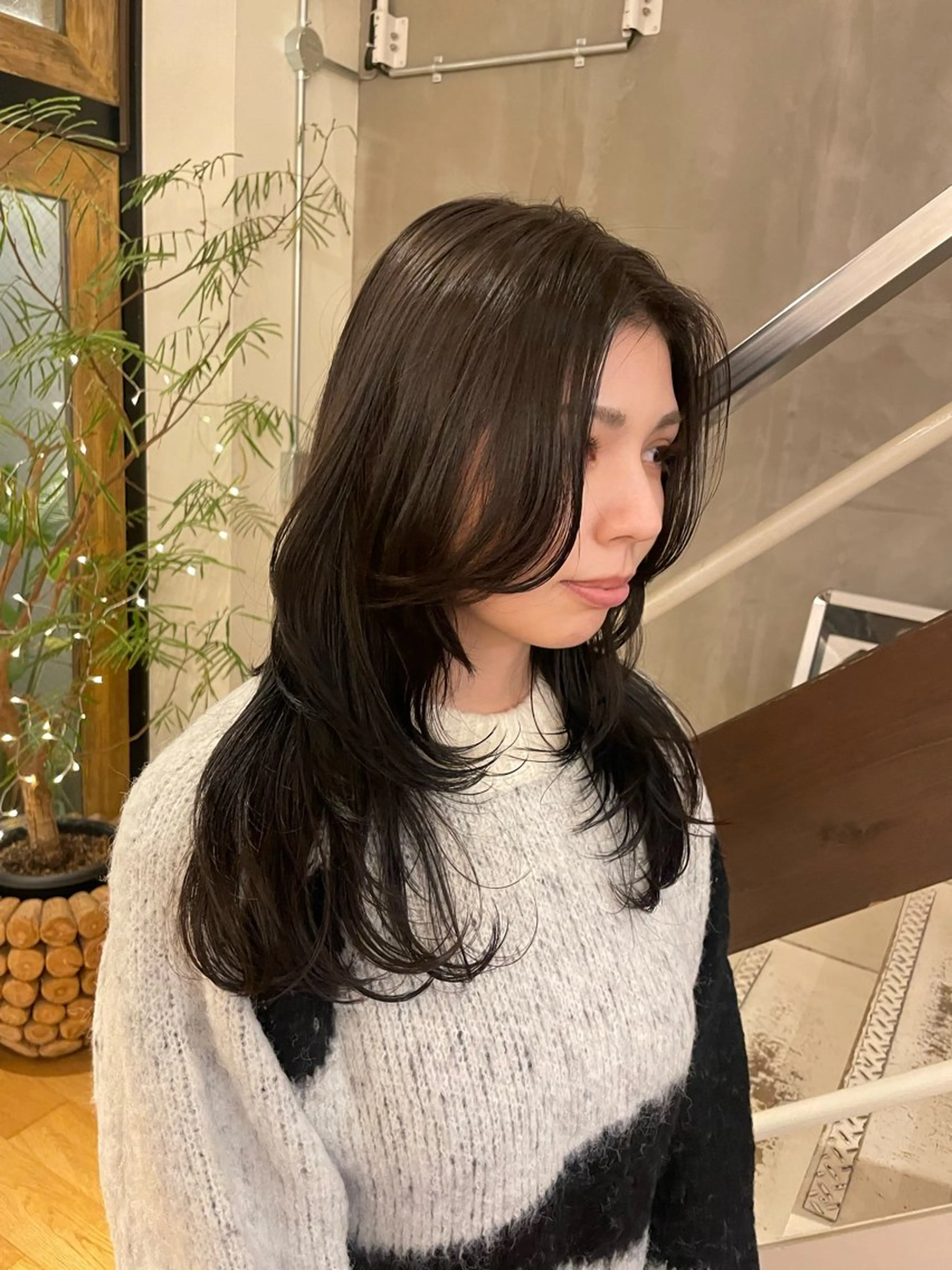ロング レイヤーカット 似合わせカラー✨ レミのヘアスタイル