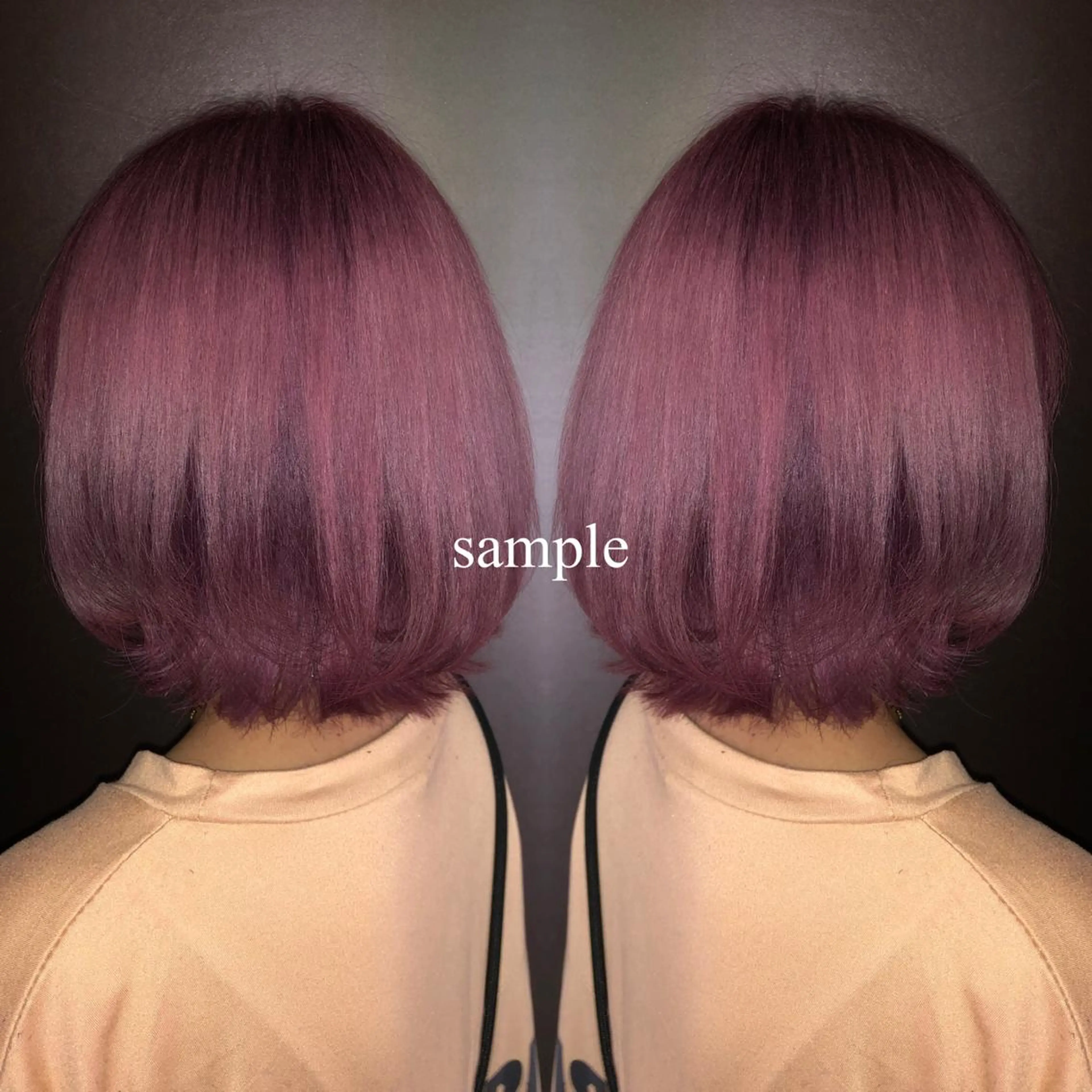 ミディアム Richromatic所属・M Jのヘアスタイル