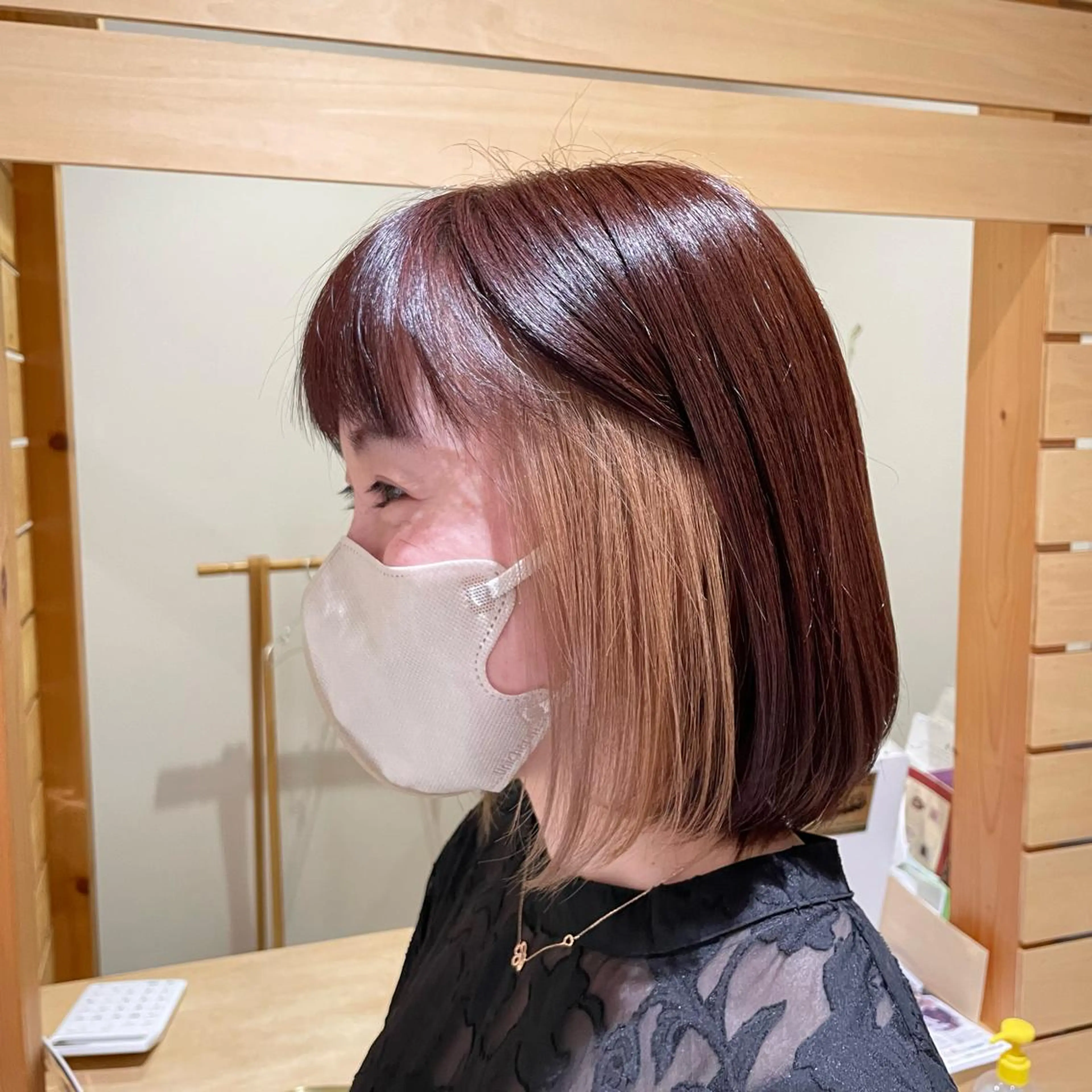 ショート カラー ブリーチ ヘアカラー トリートメント RUBEUS【ルベウス】所属・✨艶々カラー🎨 杉本賢人のヘアスタイル