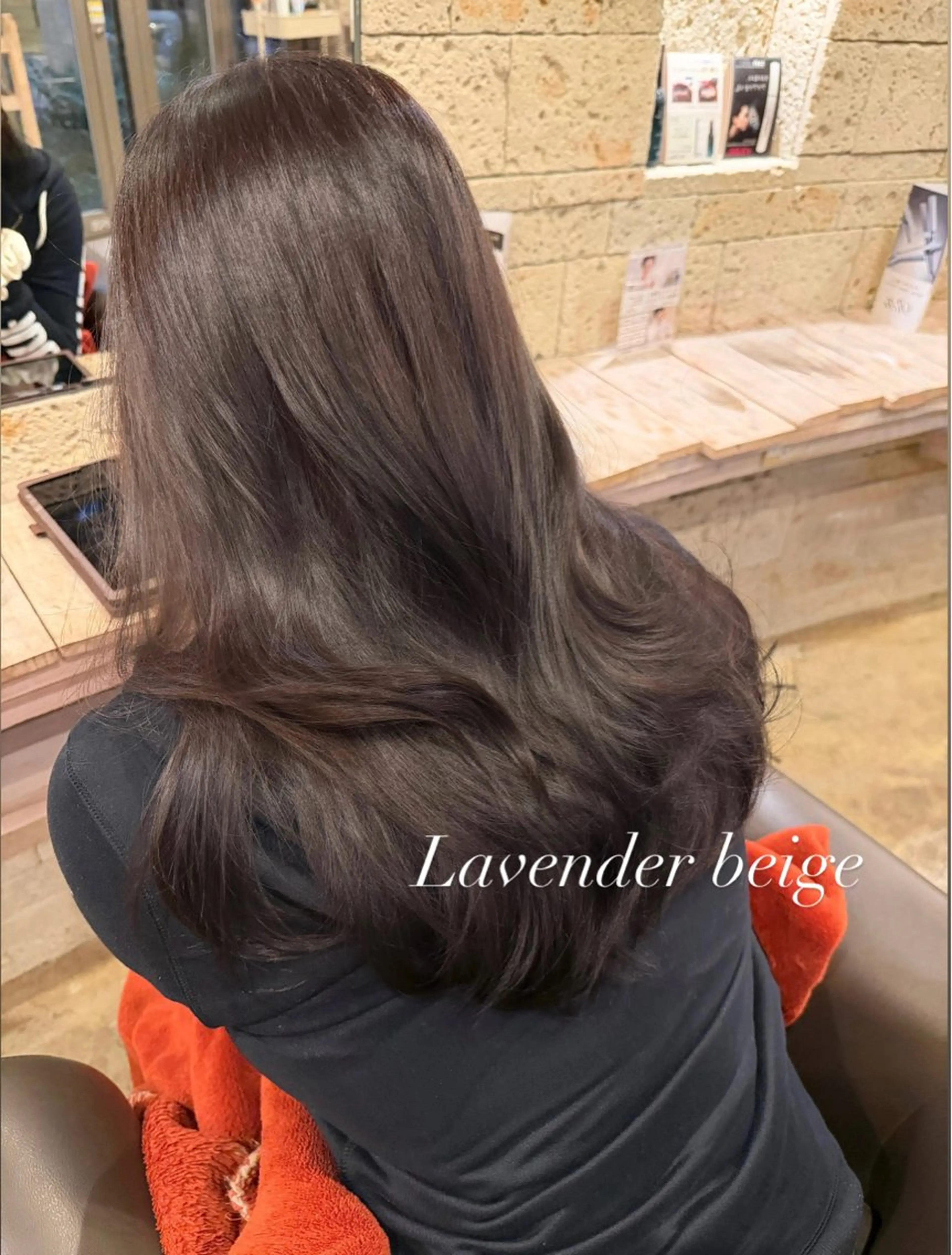ロング カラー ラベンダーカラー 髪質改善 パーマ/艶カラー/ 髪質改善/伊藤愛麻のヘアスタイル