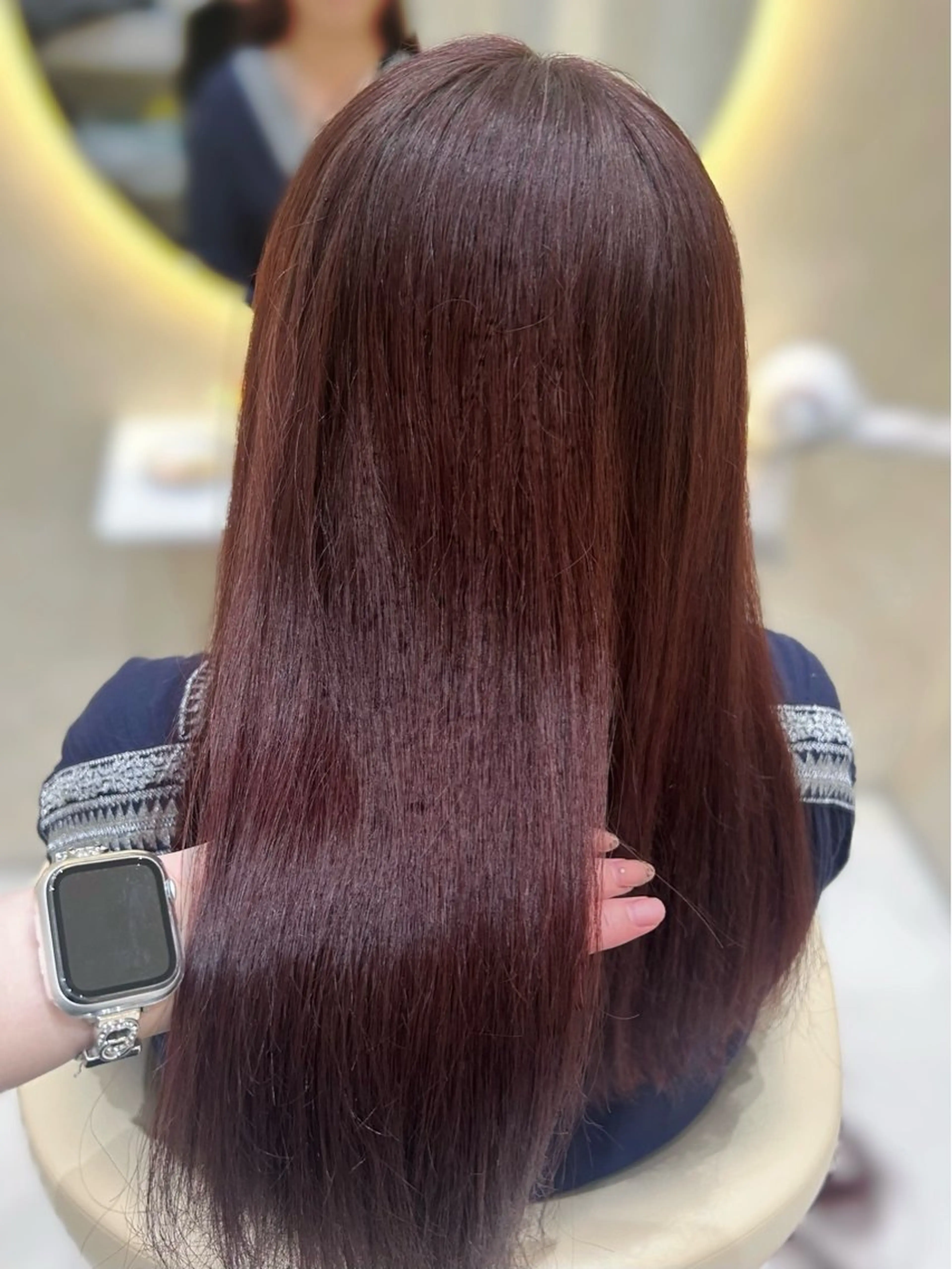 【カットなし】🩵髪質改善inカラー+3stepトリートメントの写真