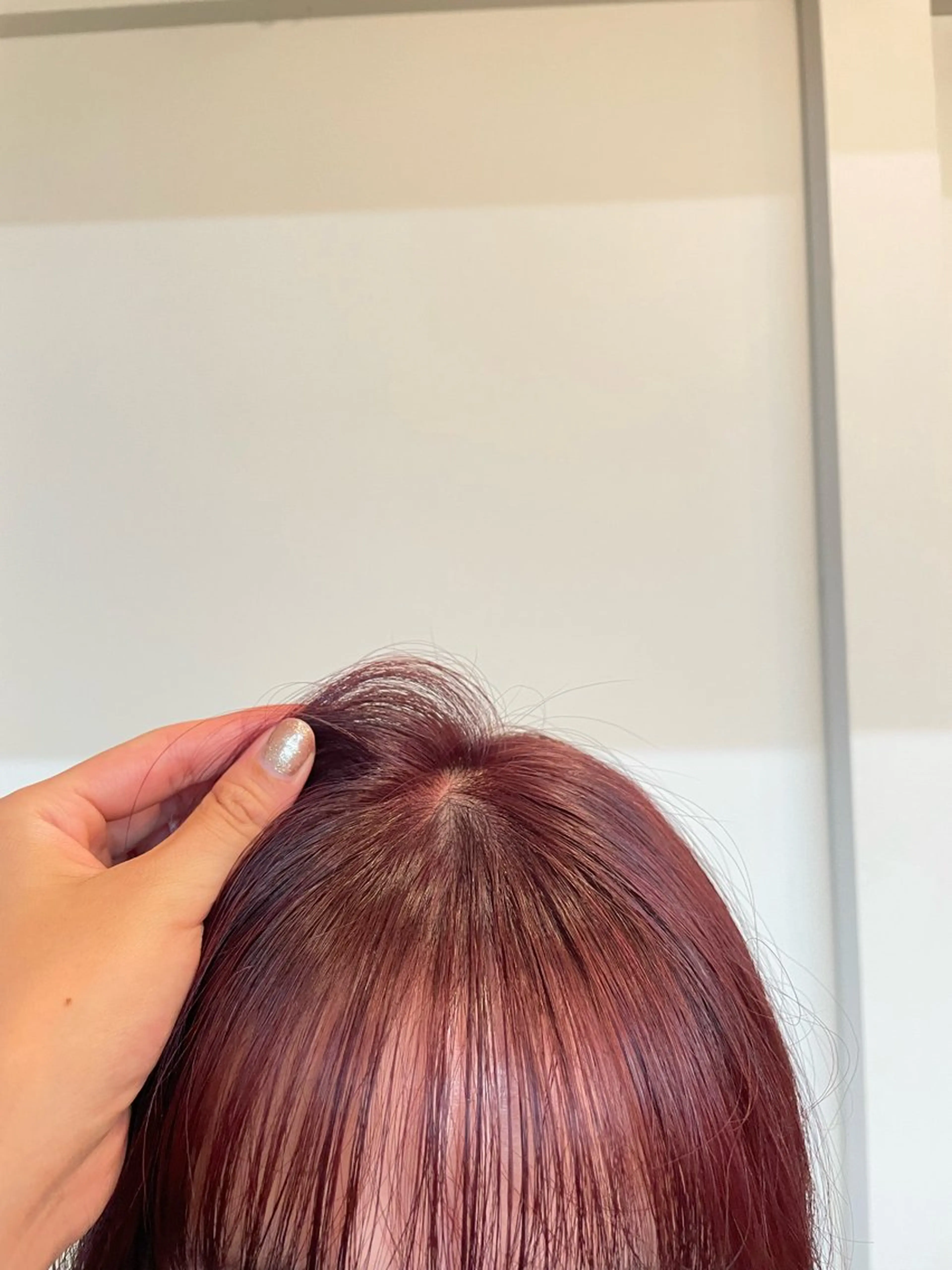 ケアカラーボブ＋内部トリートメント（s\b込み）の写真