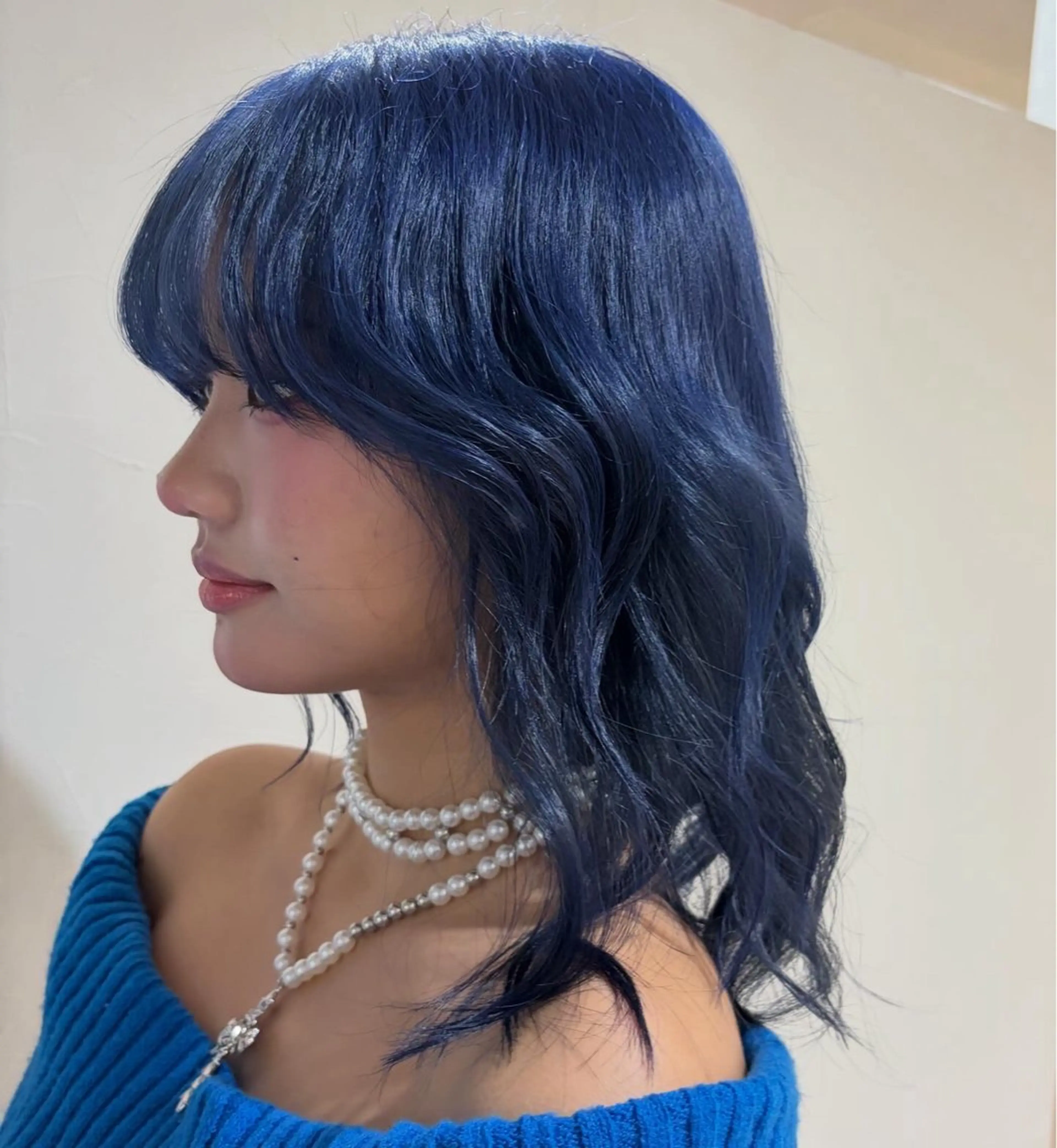 ミディアム ヘアカラー FaB千葉所属・【暖色ハイトーン】 HARUNA🌼のヘアスタイル