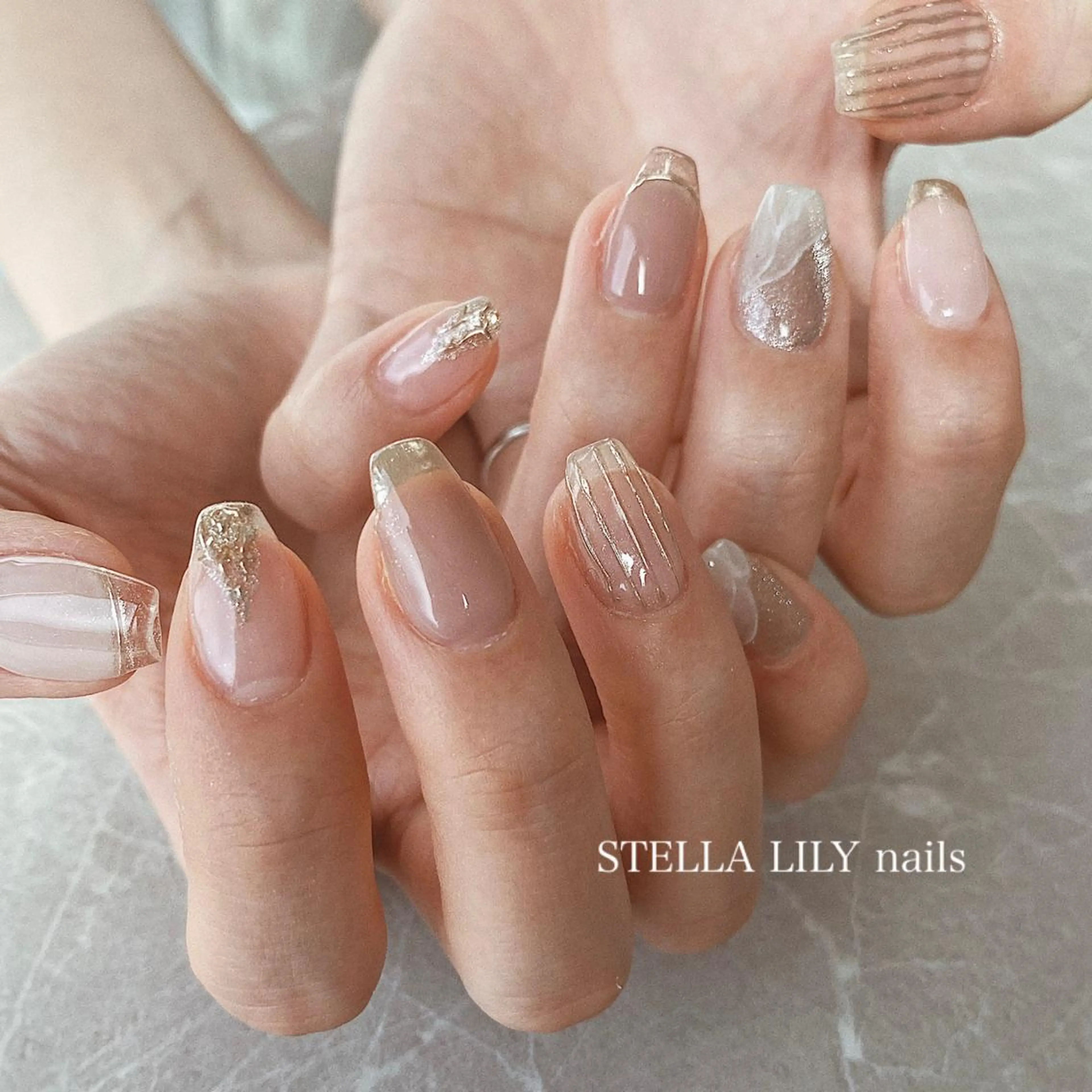 ネイル ハンドネイル STELLA LILYのネイルデザイン
