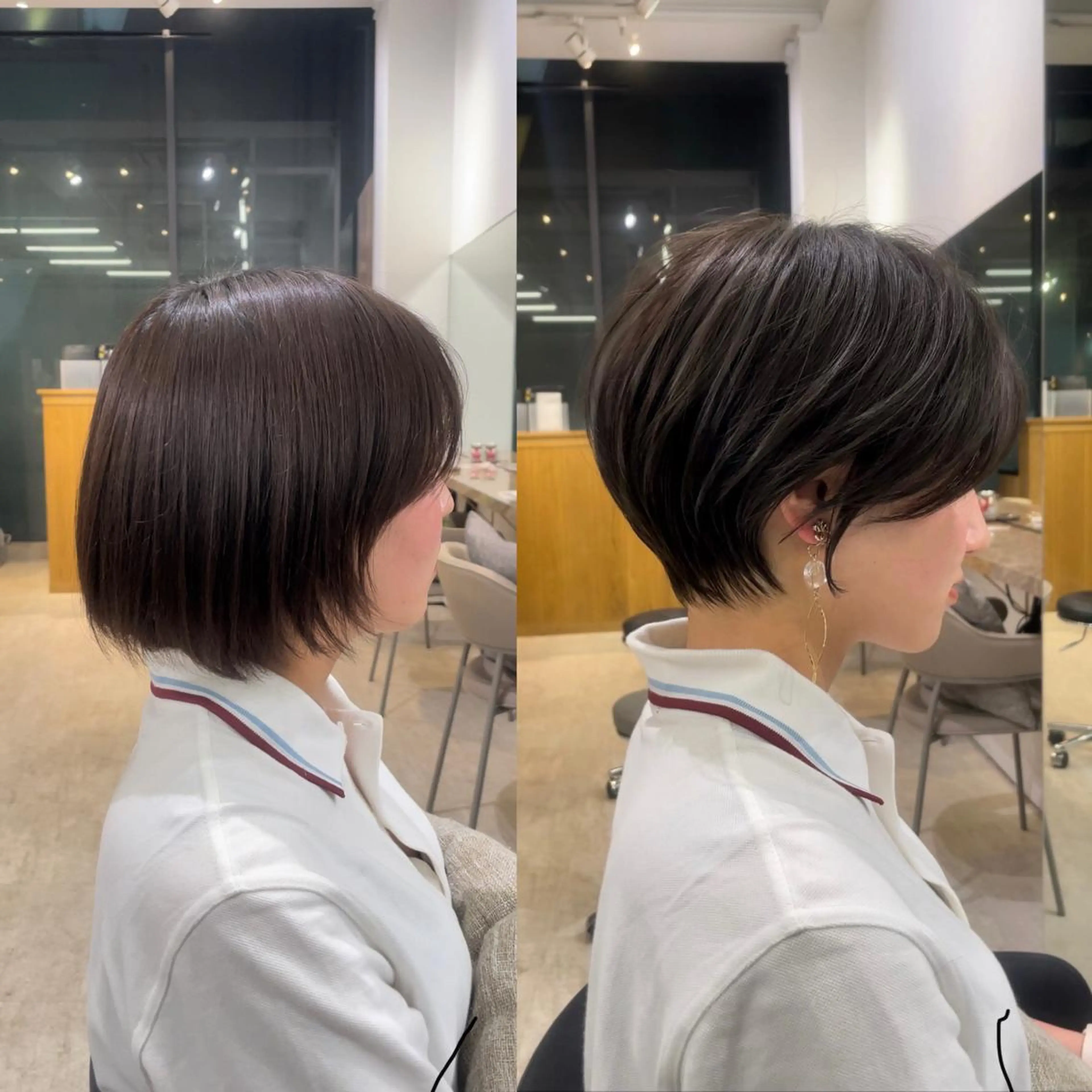 ショート ショートヘア ✨似合わせショート ヘア特化✨れいじのヘアスタイル