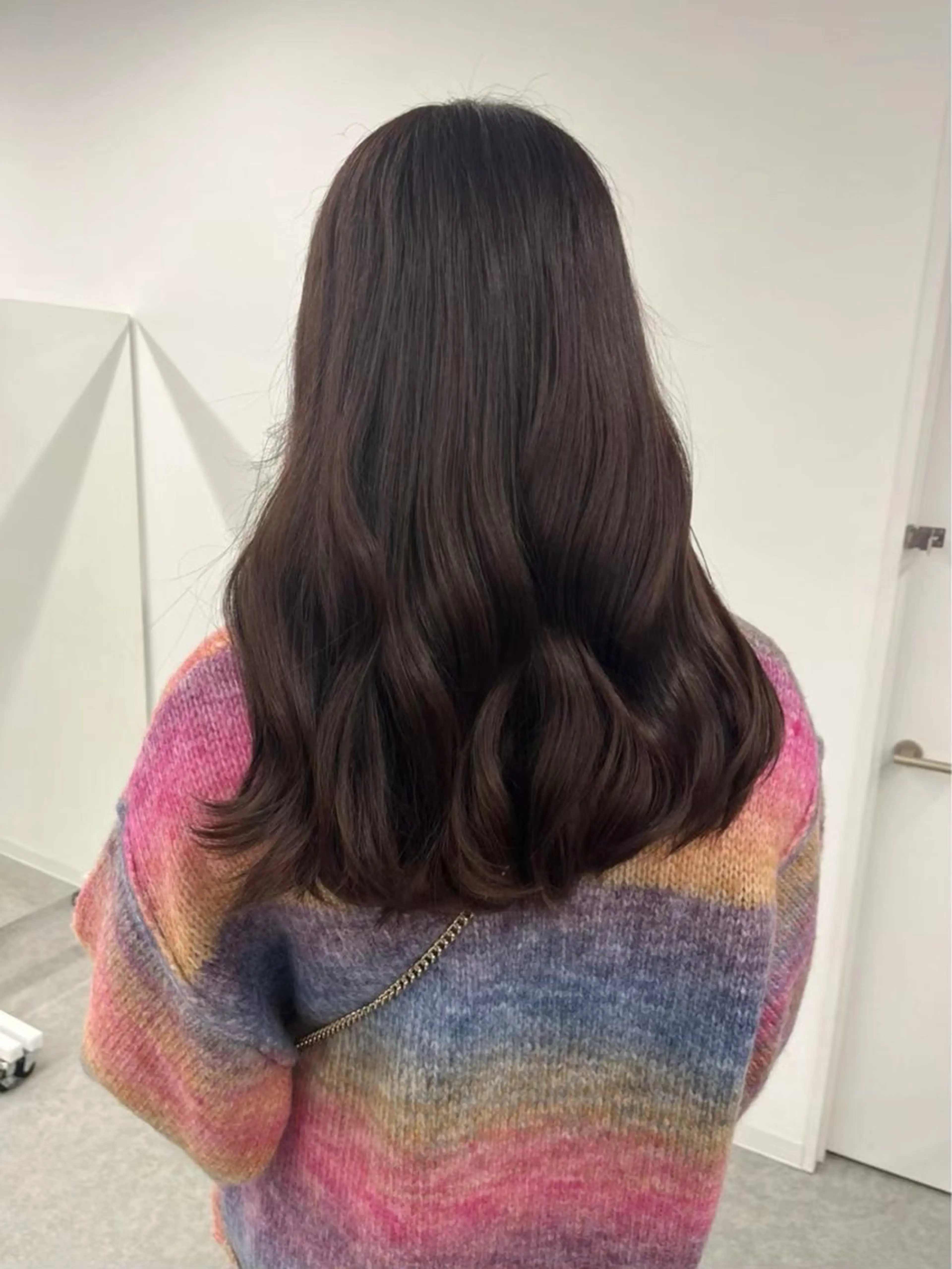 ロング カラー ヘアアレンジ ヘアカラー トリートメント 🎀 yuuka🎀のヘアスタイル