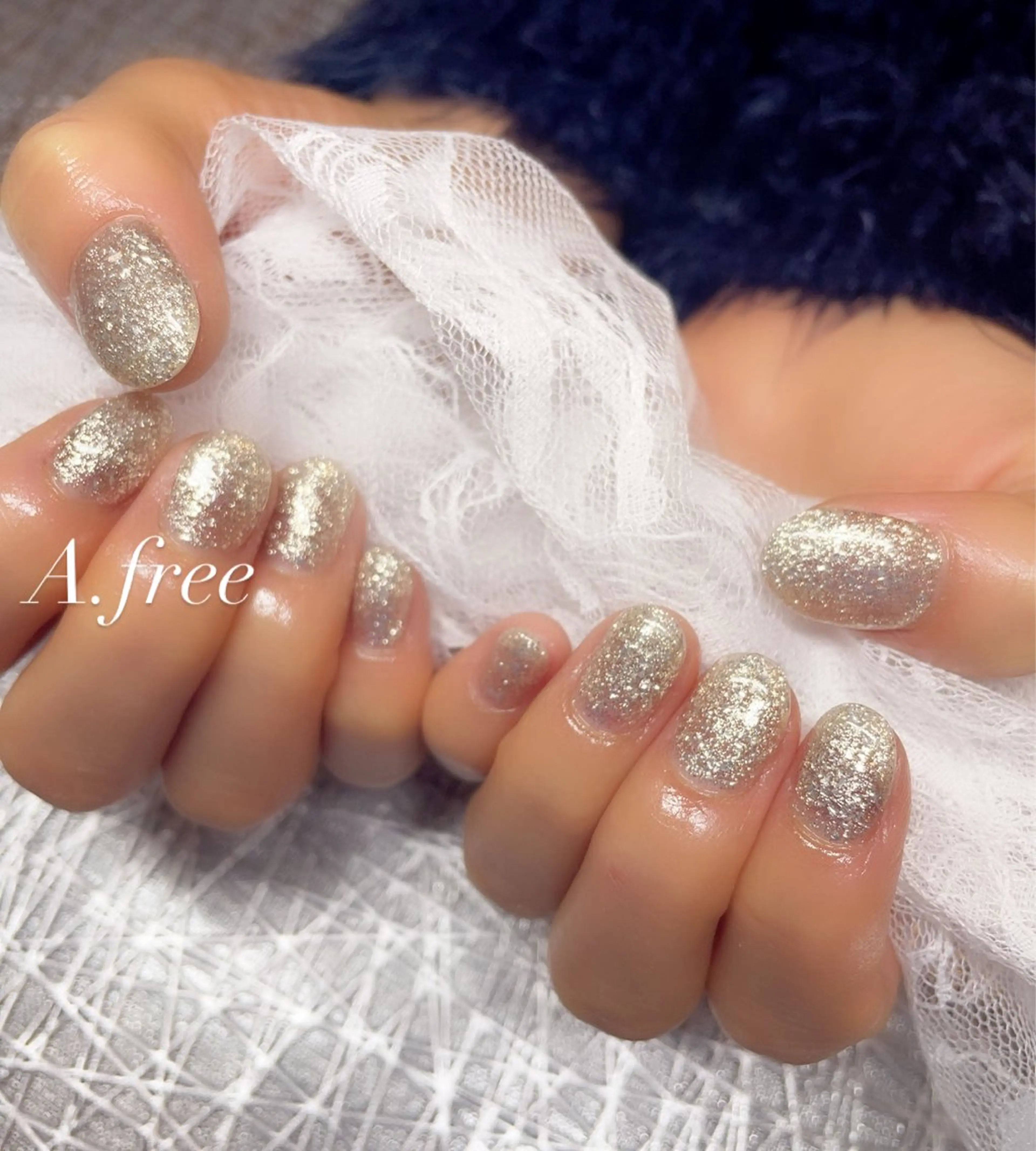 ネイル ハンドネイル A.free✧*｡ アレルギー対応✧*｡のネイルデザイン
