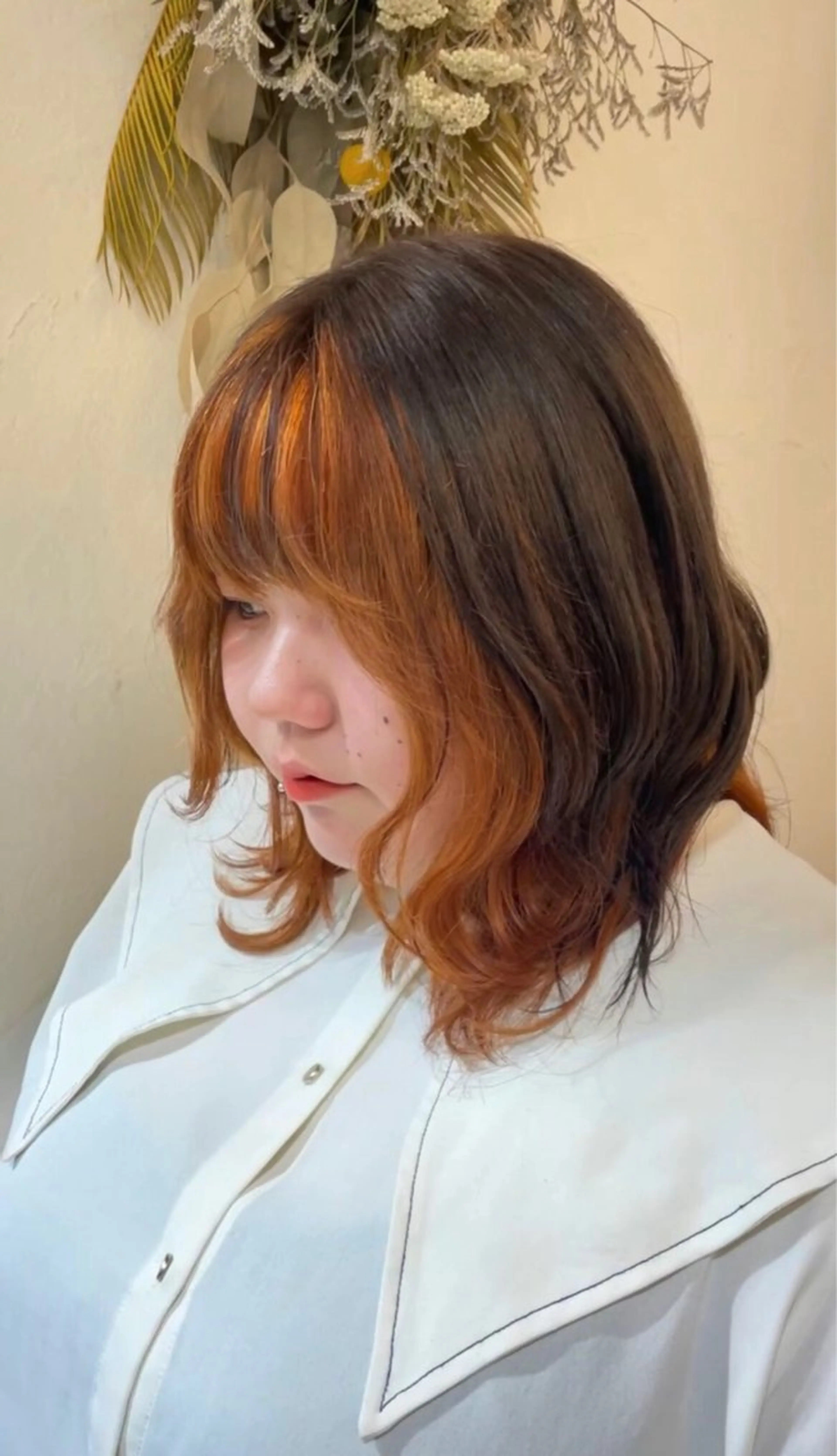 🫧50%OFF🫧インナーカラー ＋ 全体カラーの写真