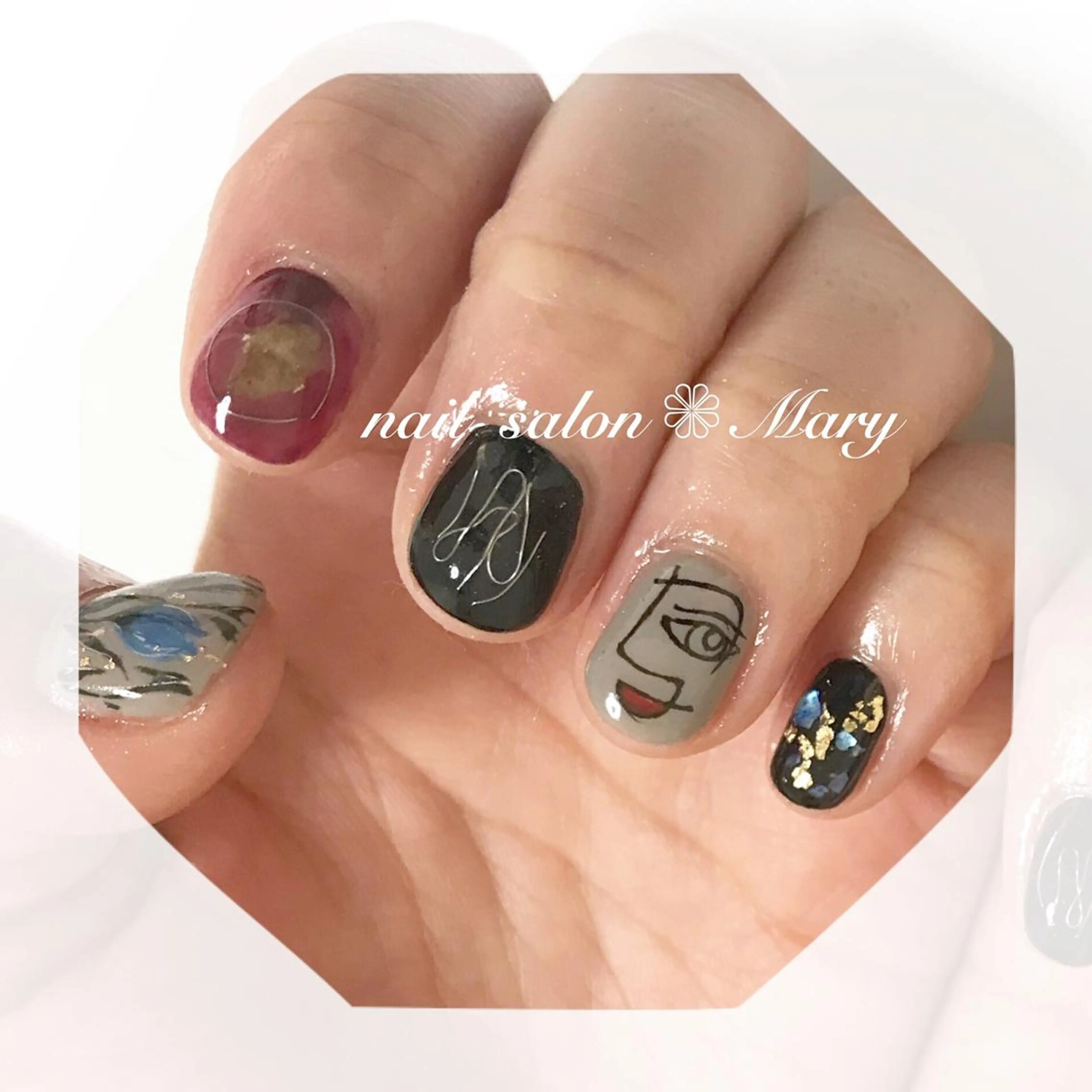 ネイル WITH  NAIL ネイリストのネイルデザイン