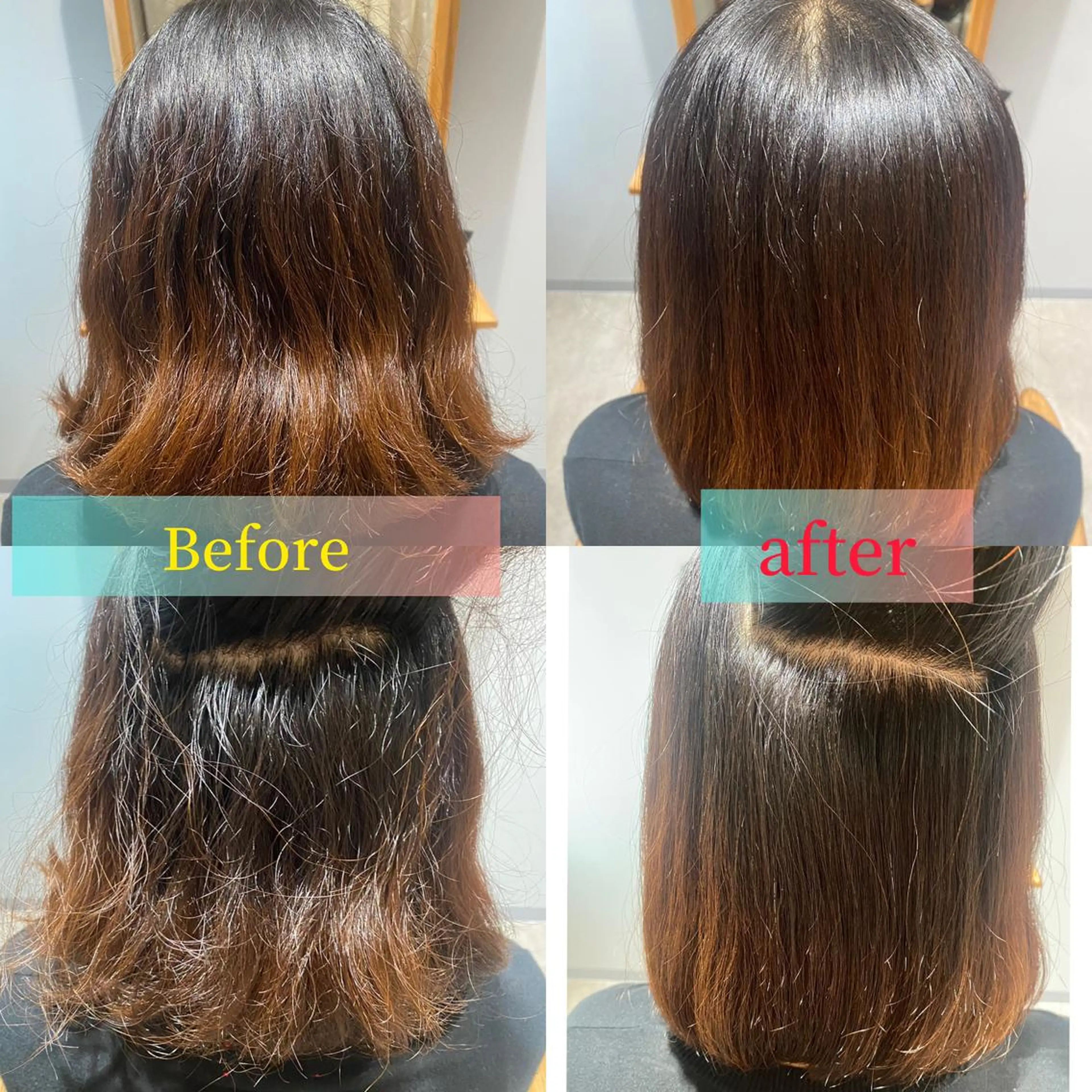 ショート 縮毛矯正 カット ヘアカラー 縮毛矯正 トリートメント 韓国風&髪質改善特化 ✂️MISAKI✂️のヘアスタイル