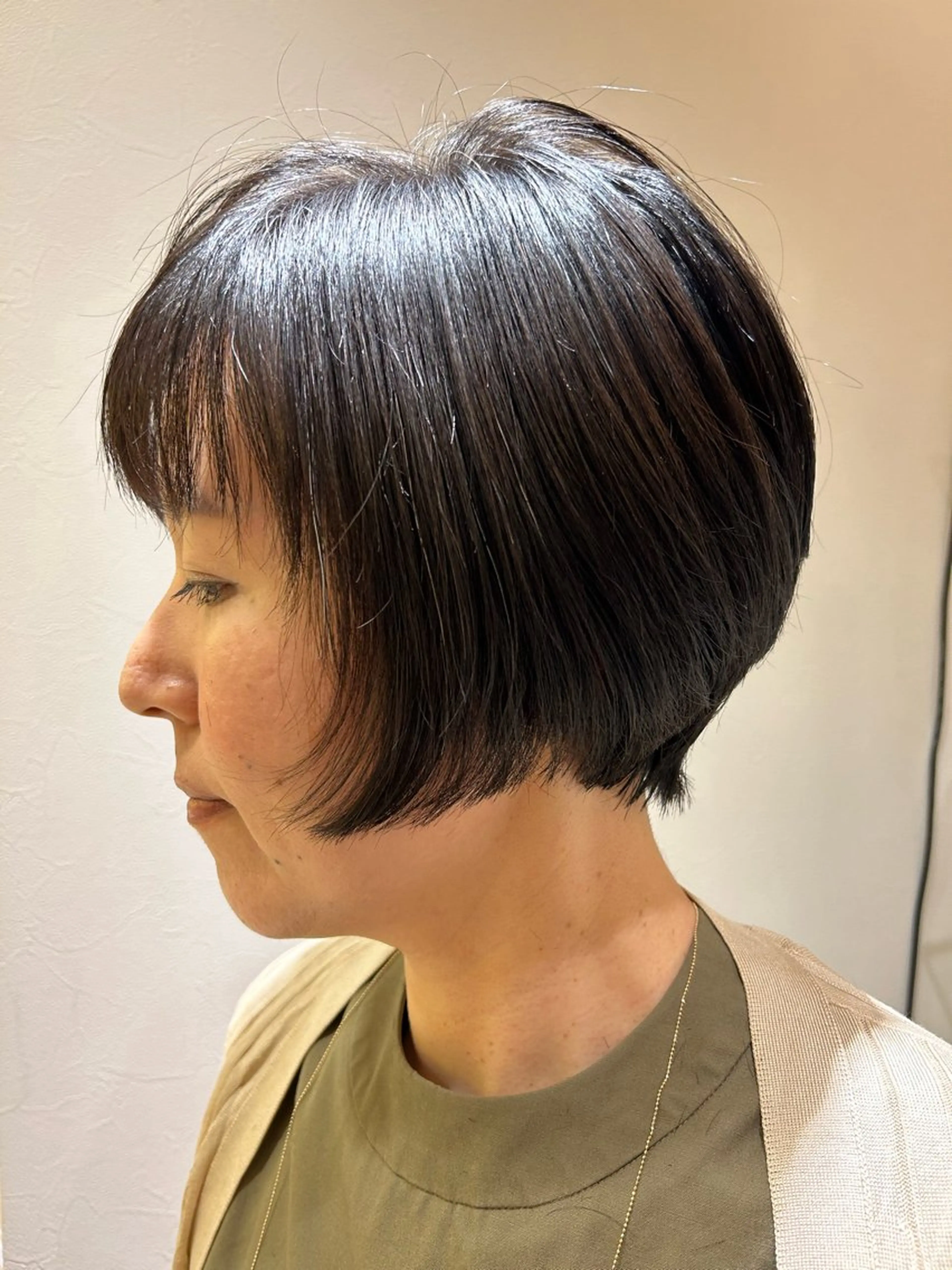 ショート ショートボブ ボブ ショートヘア アトリエJDパリ大畑 美羽🇫🇷💖のヘアスタイル