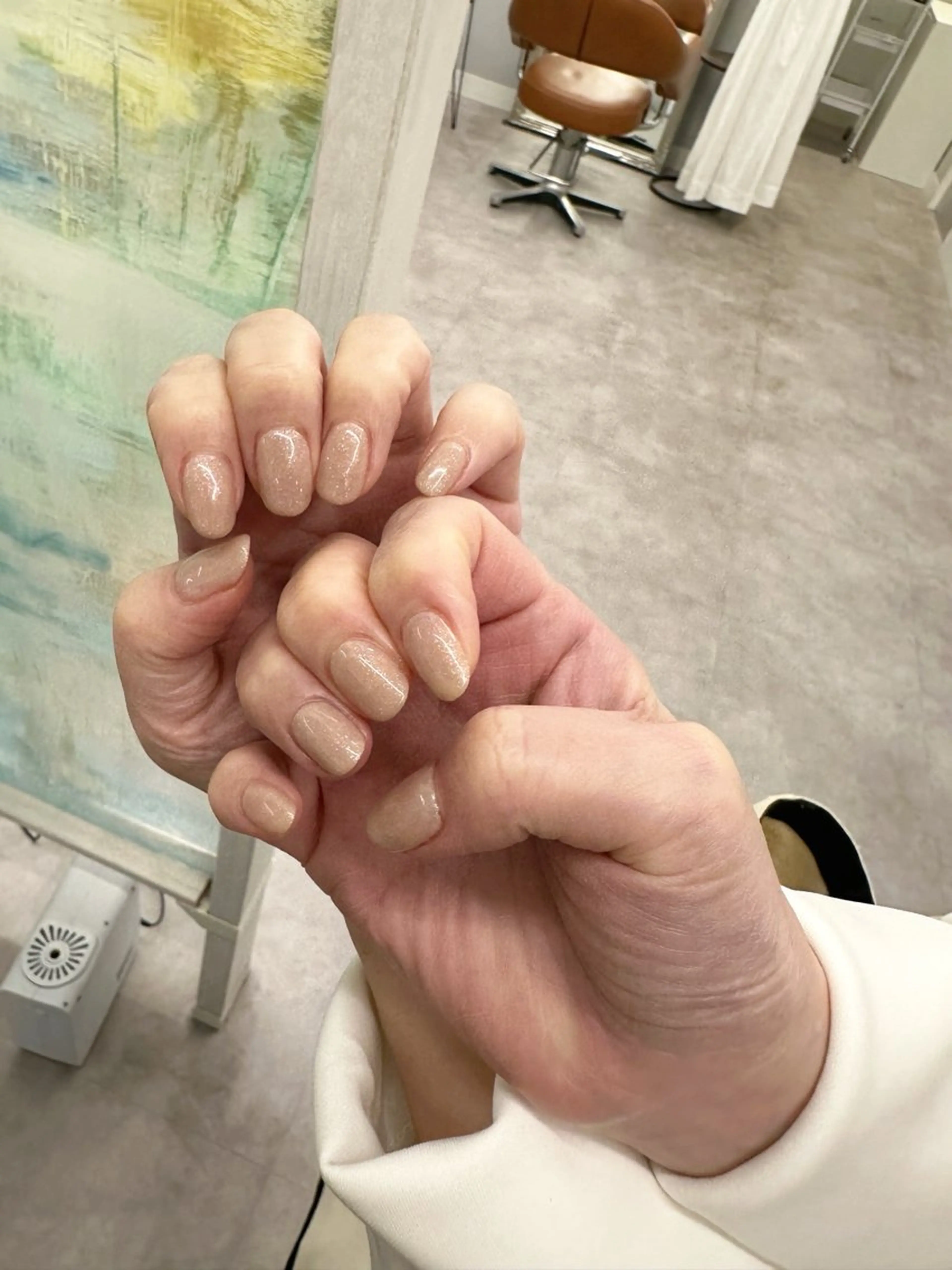 ネイル ワンカラーネイル 西田 花音のネイルデザイン