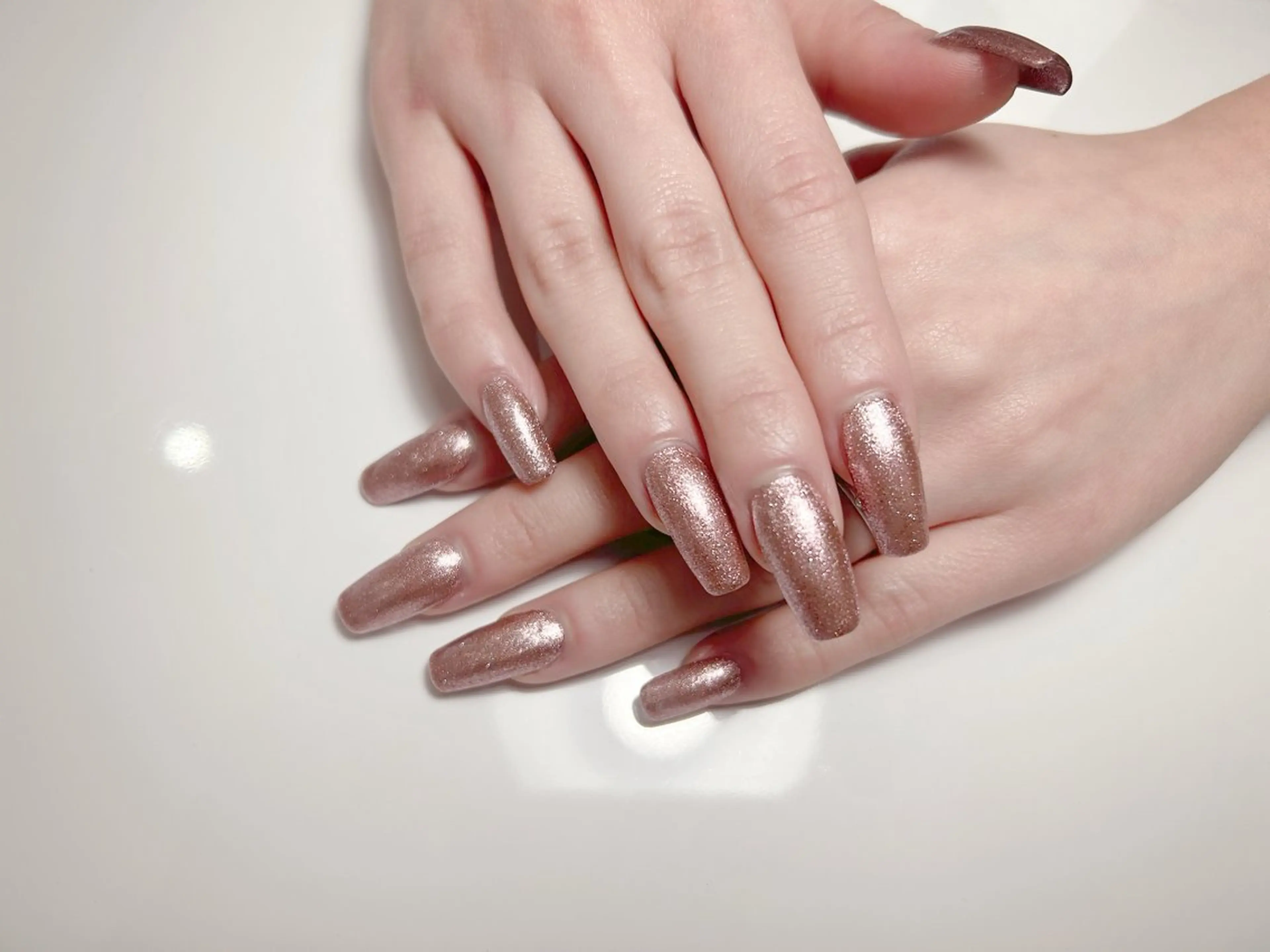 オフなし長さ出し10本+ワンカラーの写真