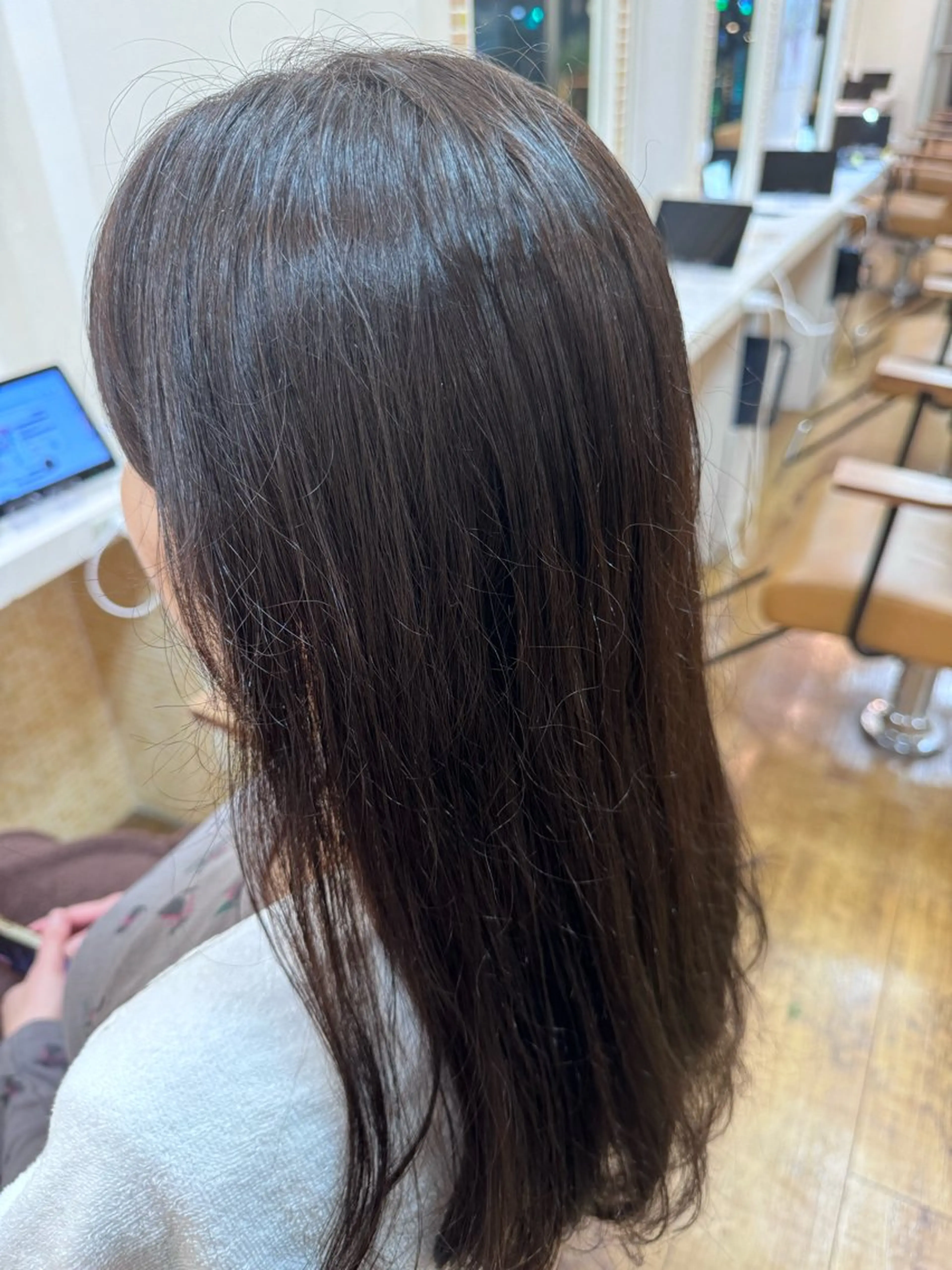 ロング KAMI-YU所属・森 千明のヘアスタイル