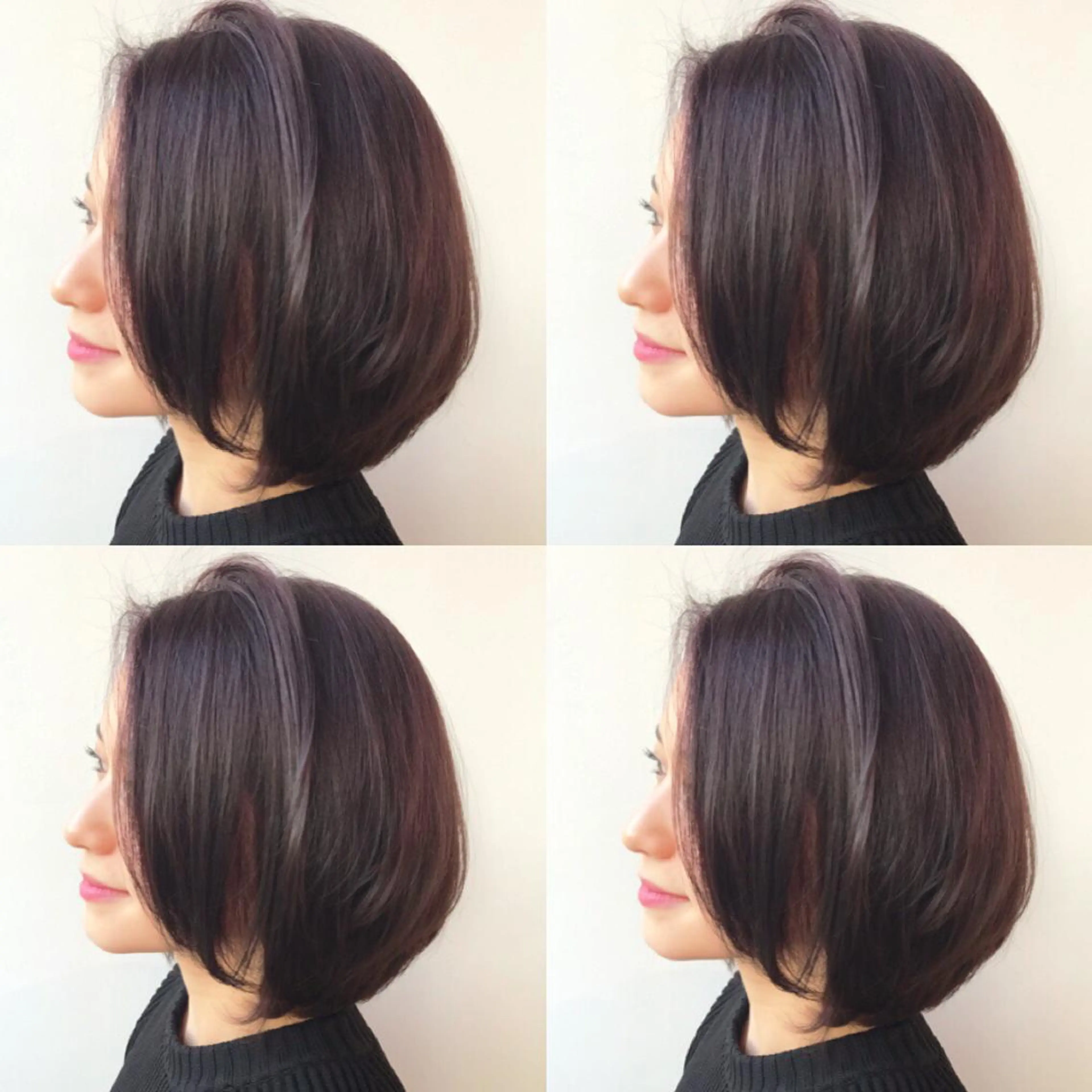 ミディアム カラー Lehm所属・表参道/さあ や/大人ナチュラルのヘアスタイル