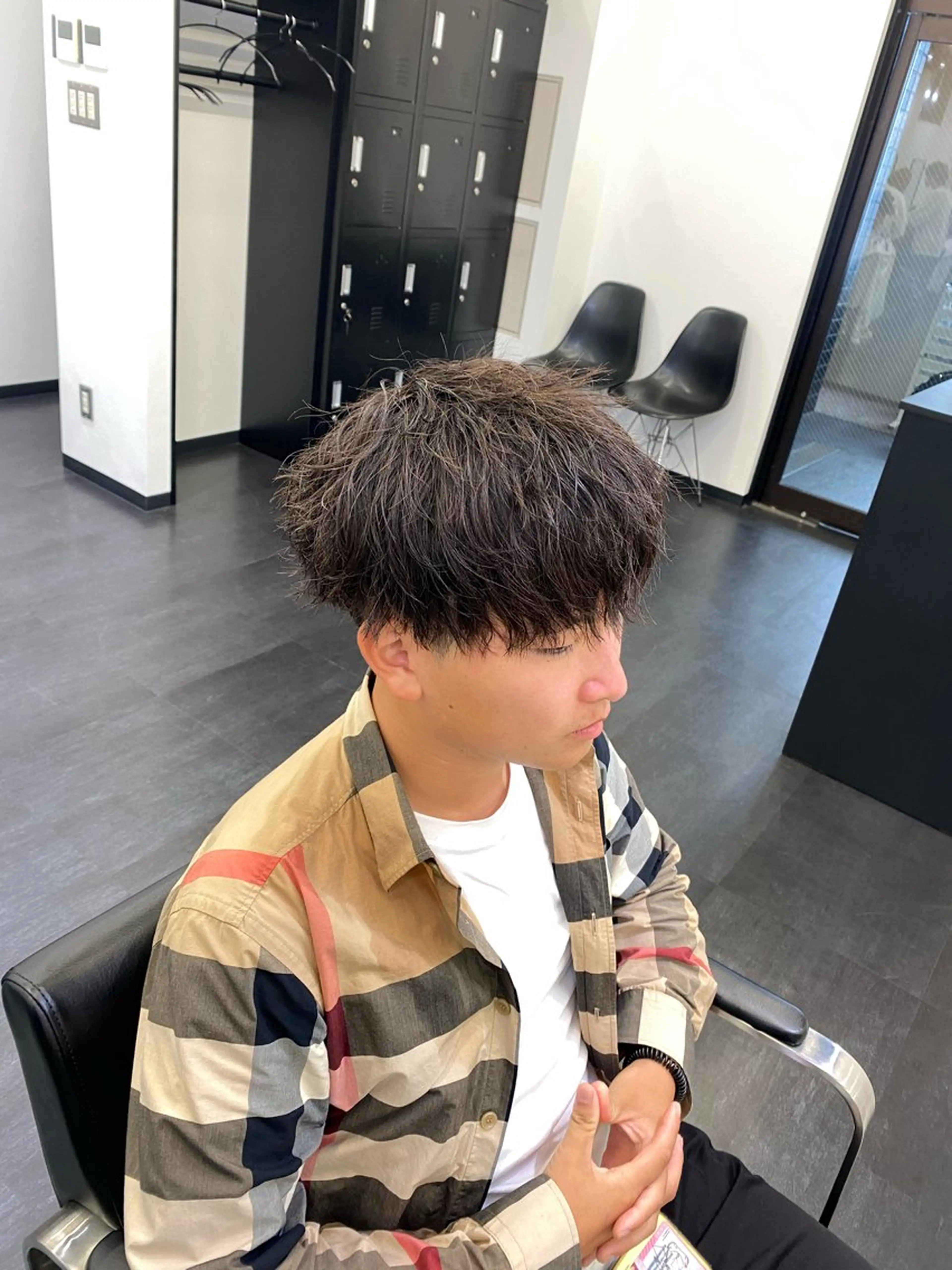 パーマ メンズ カット パーマ ヘアセット 🦁メンズ神特化🦁 12月限定/隆太郎のヘアスタイル