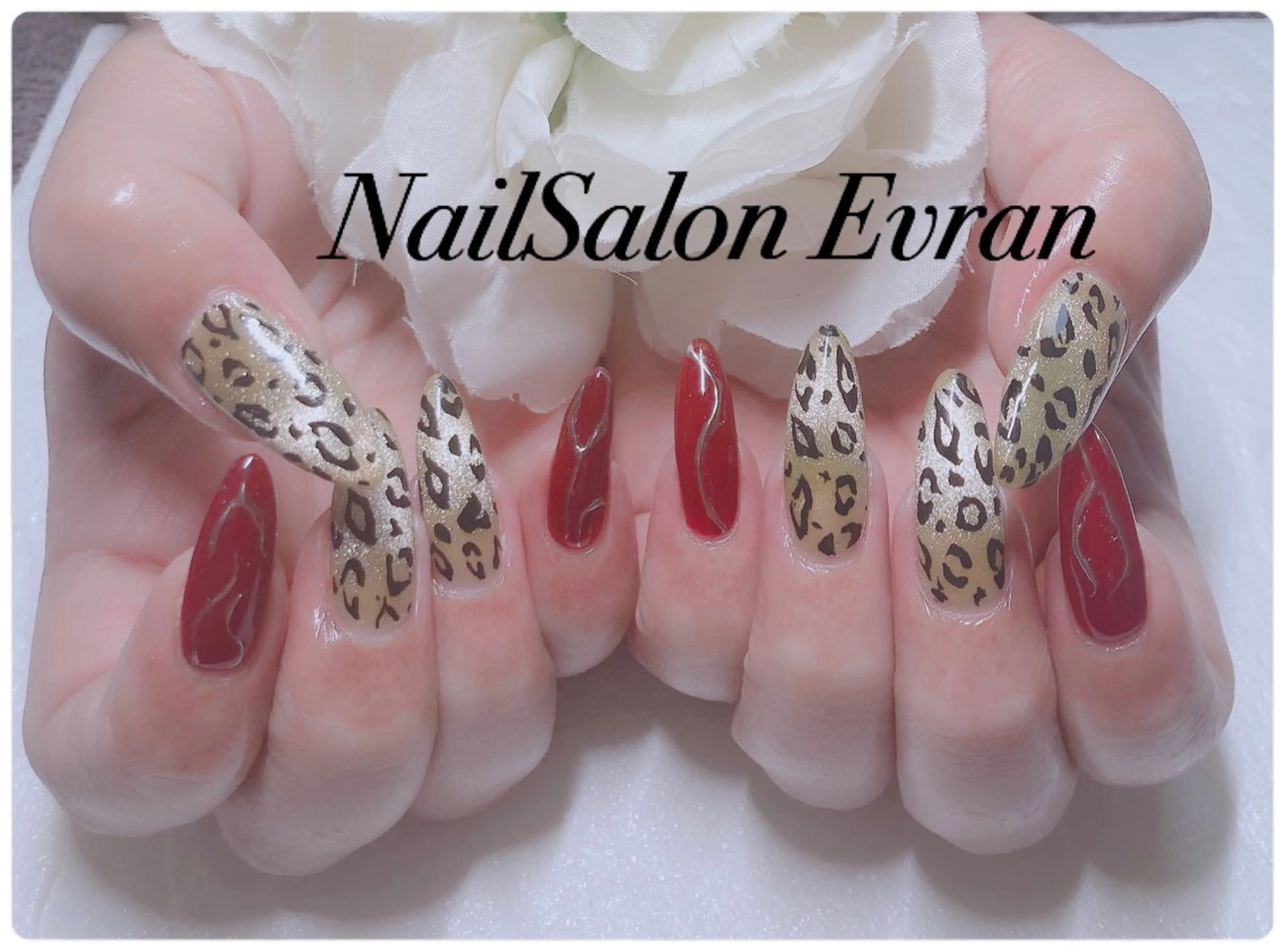 ネイル アートネイル フレンチネイル マグネットネイル 持ち込み ニュアンスネイル ハンドネイル Nail salon Evranのネイルデザイン