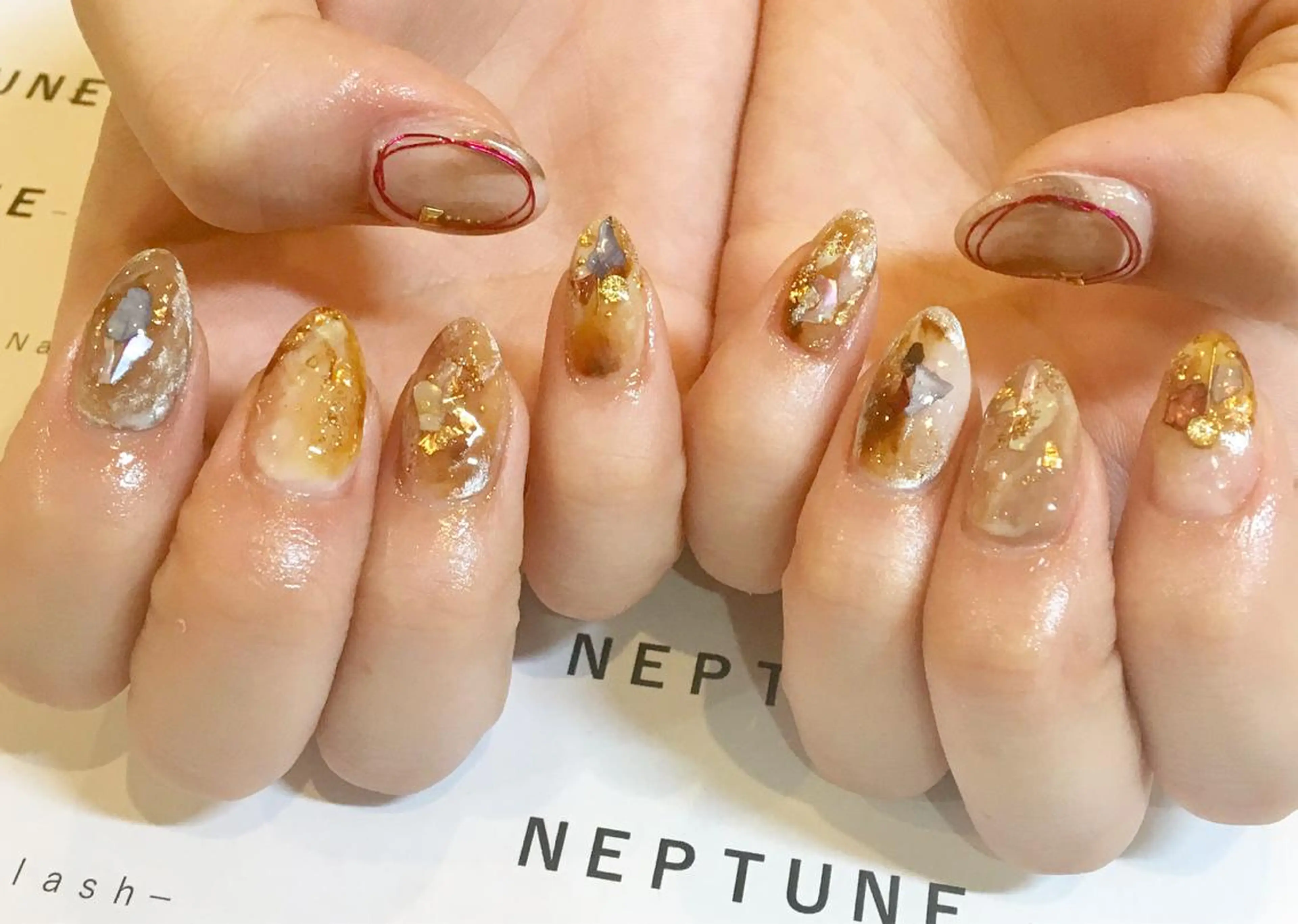 ネイル ニュアンスネイル Nailsalon Charis.yuのネイルデザイン