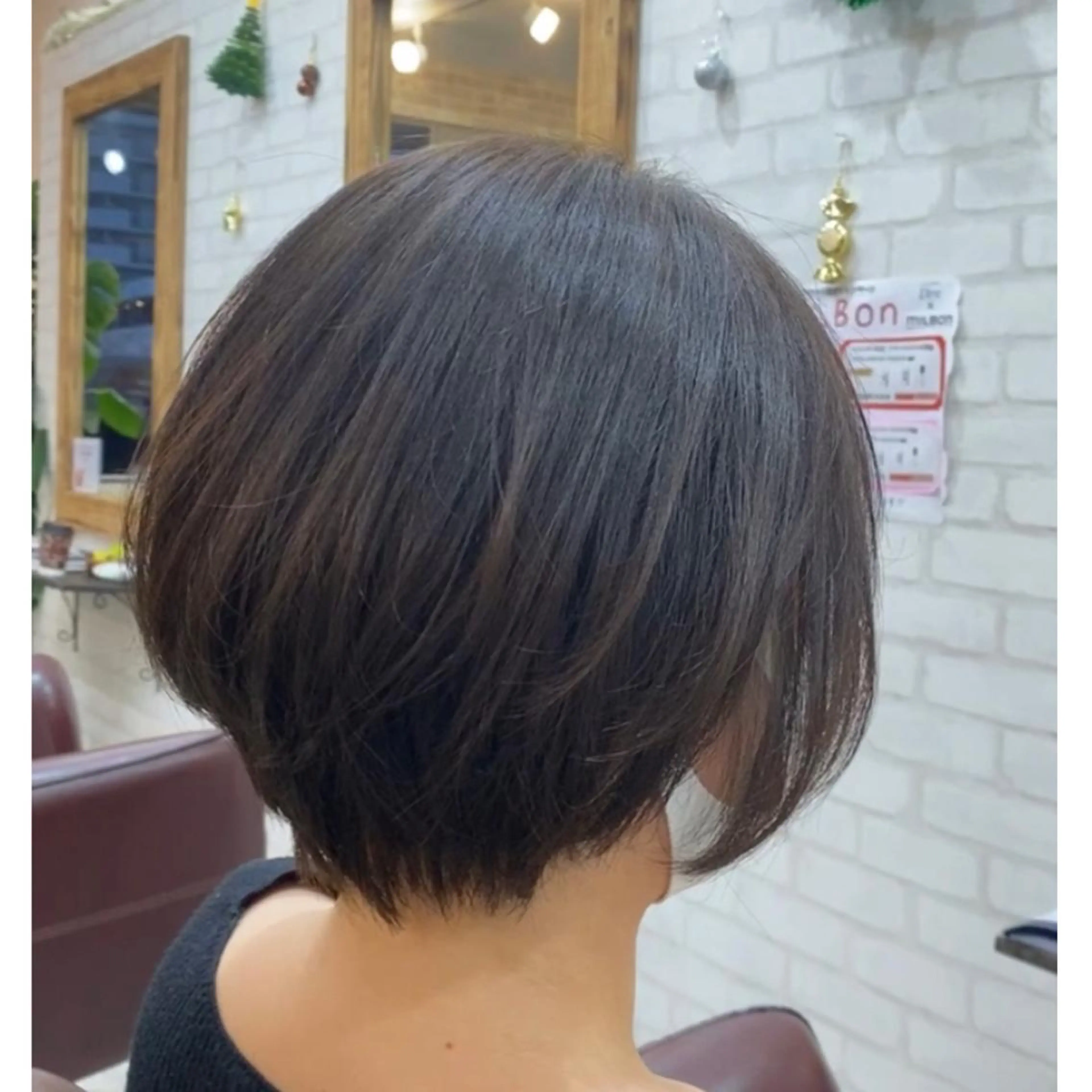 ショート 若山 敦のヘアスタイル
