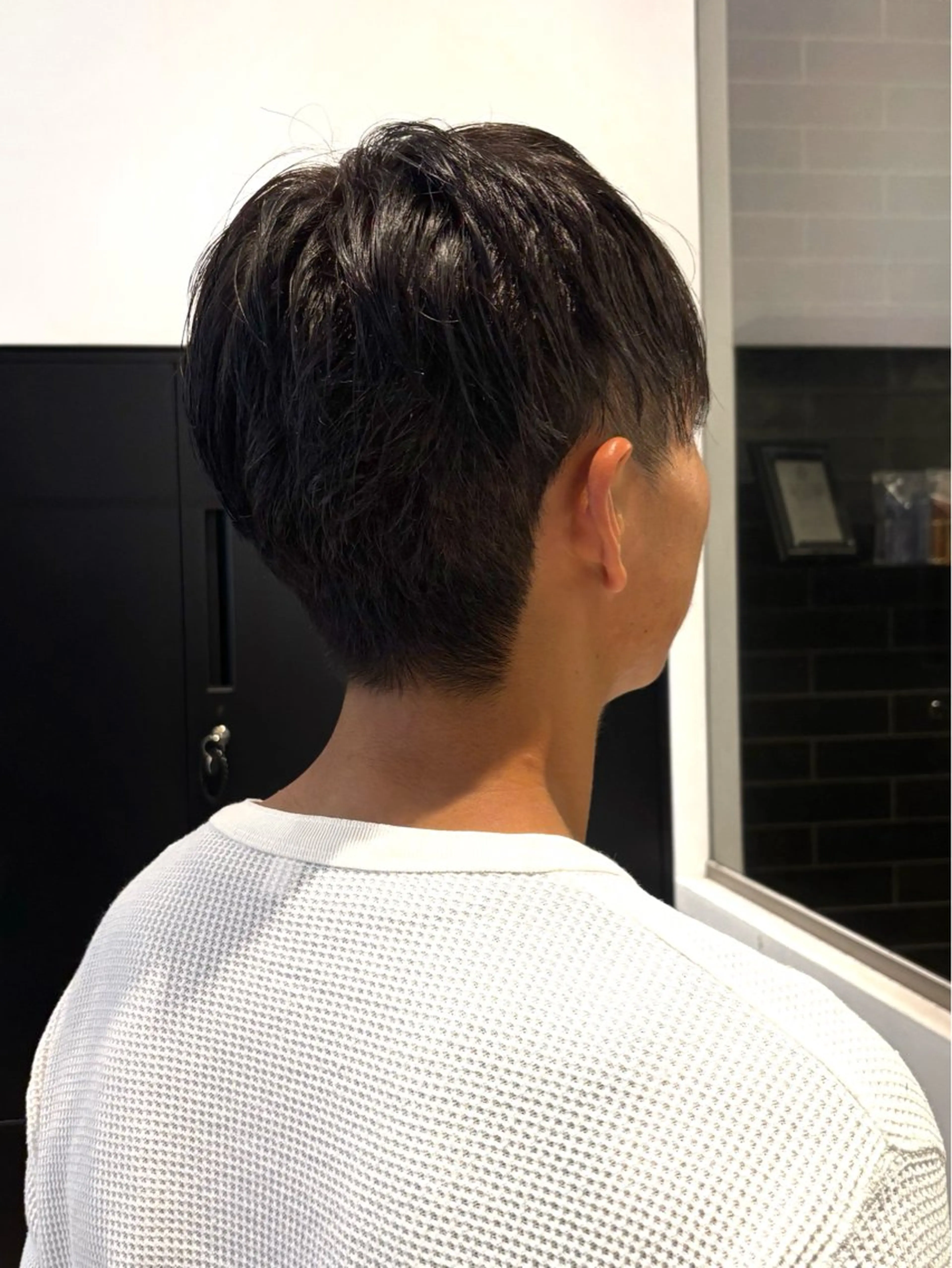 メンズ カット 西田 美侑/カットモデルのヘアスタイル