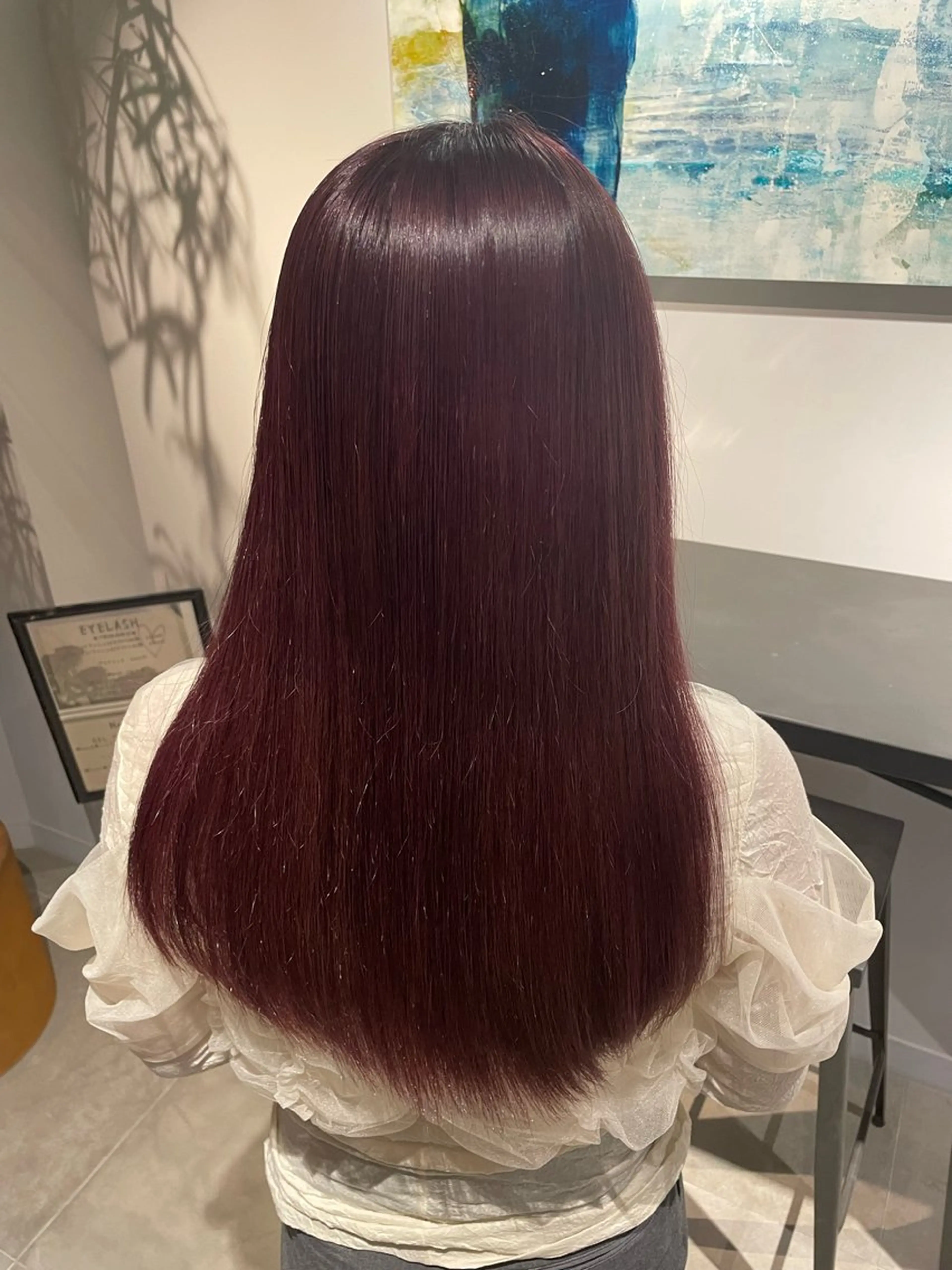 ロング カラー カット 縮毛矯正 辻堂メンズ特化 メンズパーマ鈴木優哉のヘアスタイル
